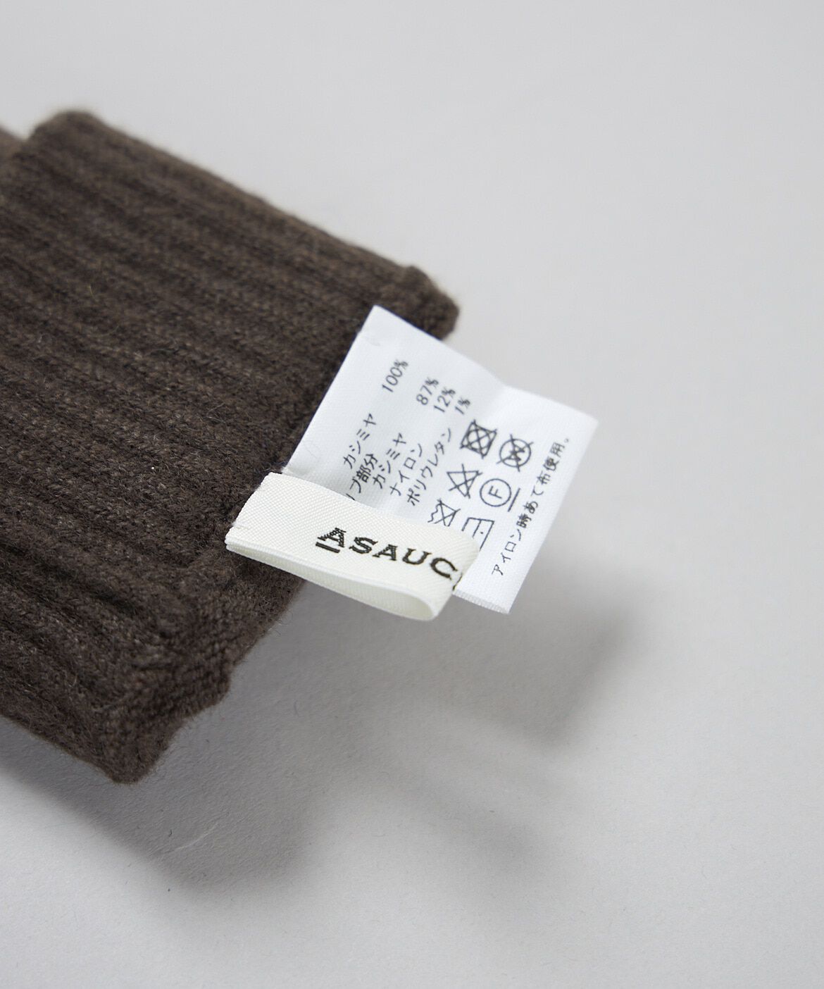 INED「ミドルゲージカシミヤフィンガーレスグローブ《ASAUCE MELER》」|その他|