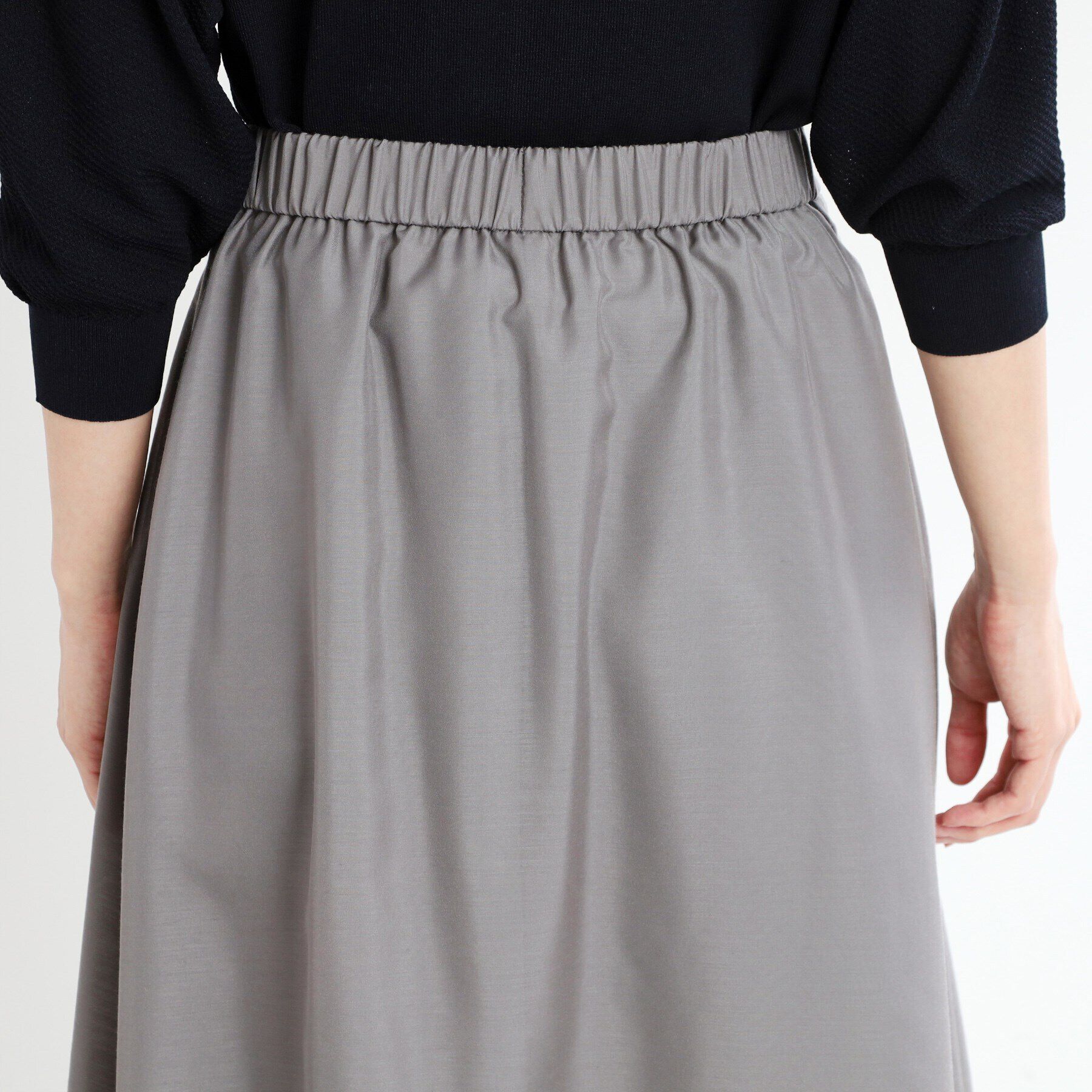 Reflect「【夏SALE／マシンウォッシュ可／春から夏まで着られる】シアーフレアスカート」|スカート|