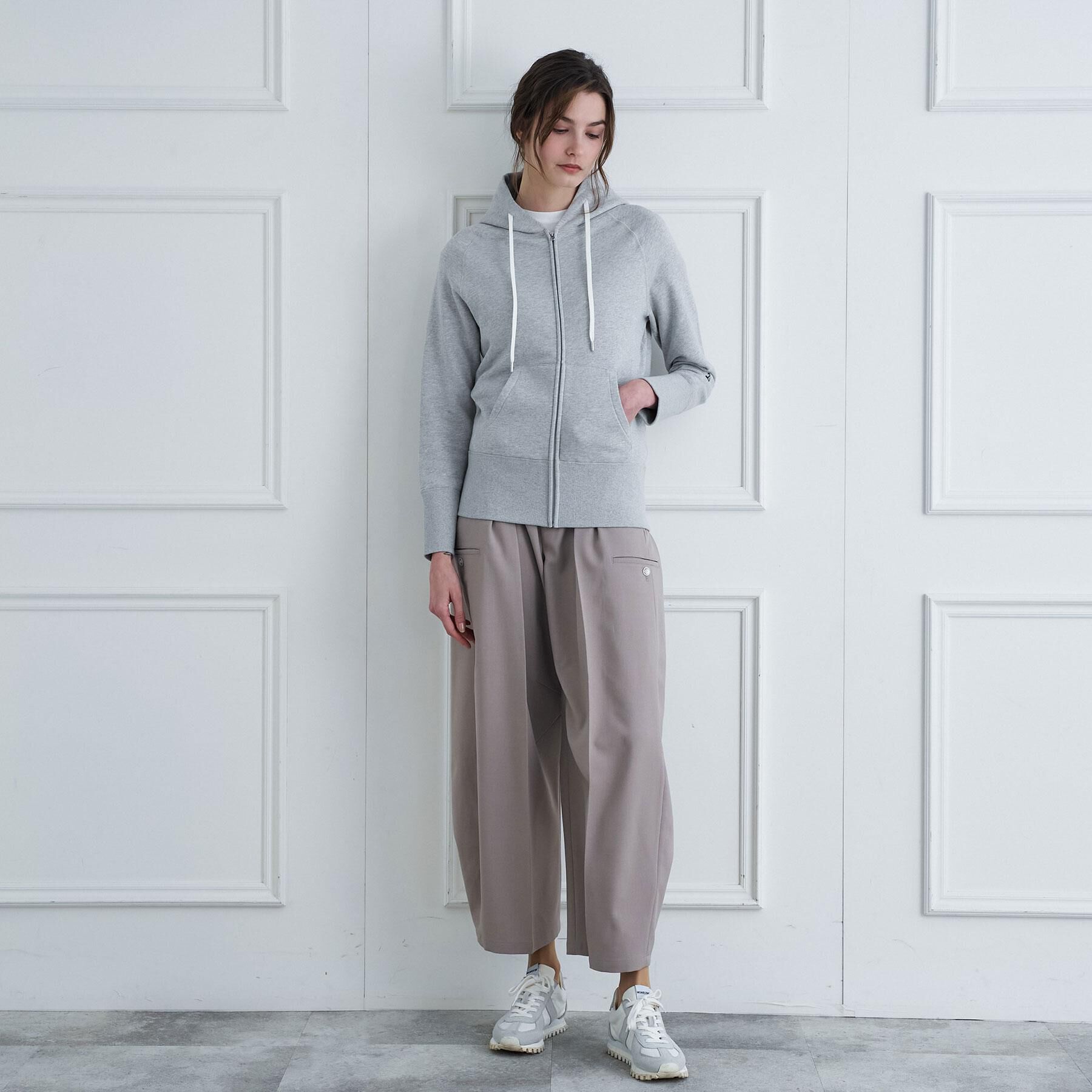 DRESSTERIOR「【春夏/寒暖差対応】コットン裏毛ジップアップフーディー」|パーカー|