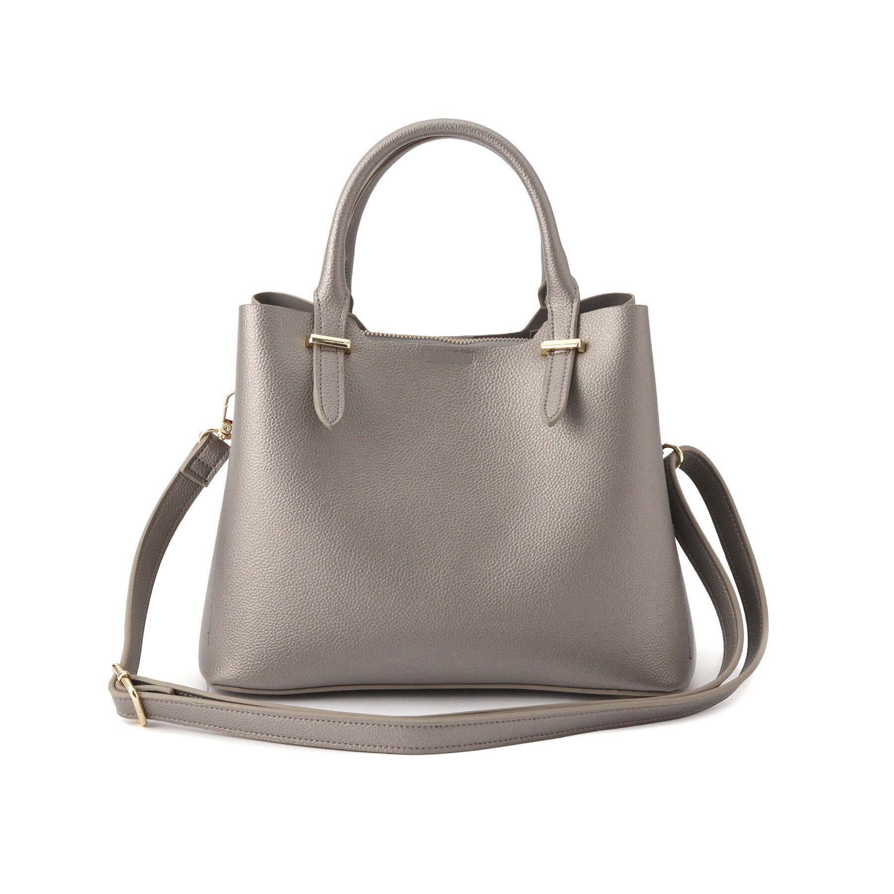 grove「【人間工学】あおりメタルバー2WAYトート」|トートバッグ|