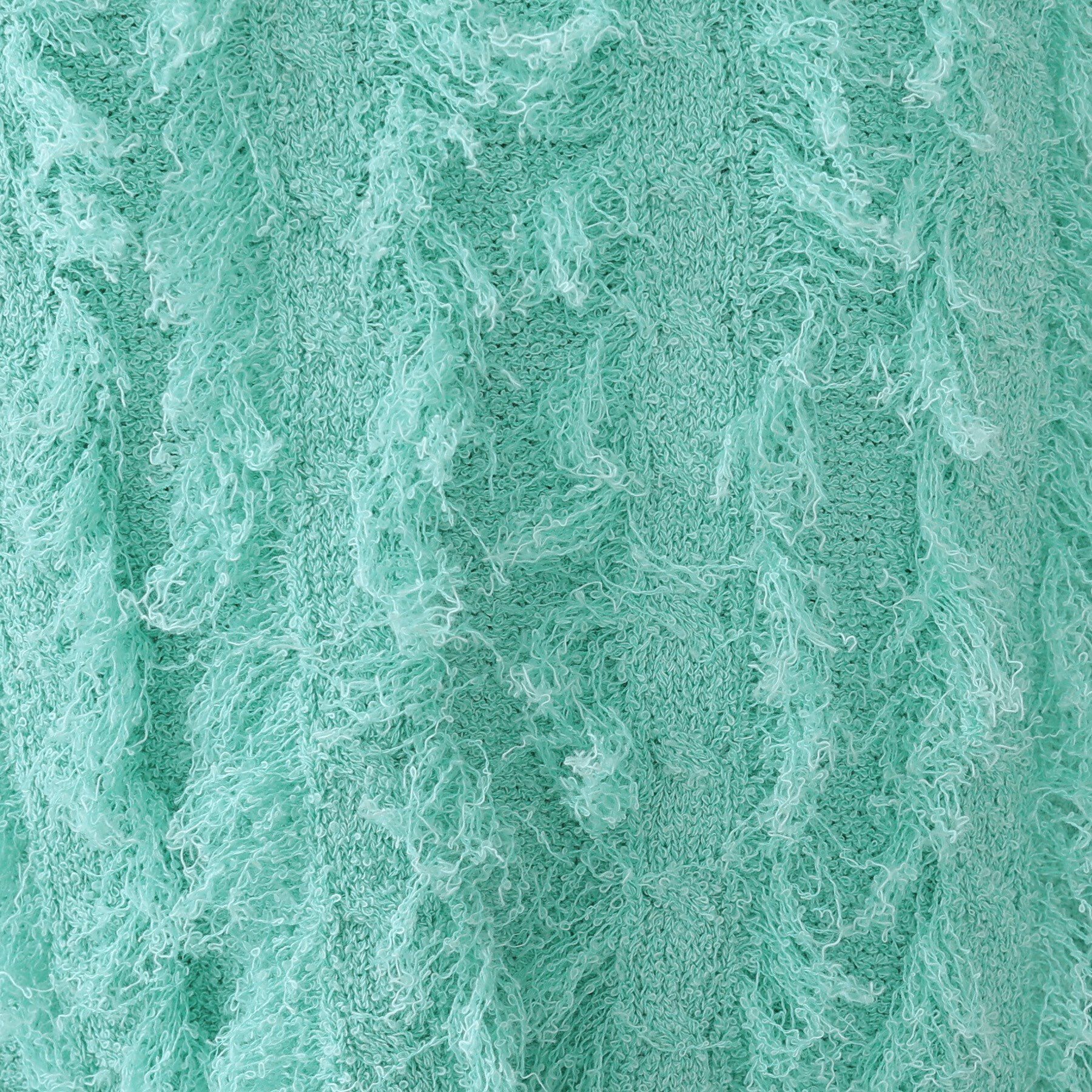 INDIVI「【洗える】フリンジ ジャカードニット」|ニット・セーター|