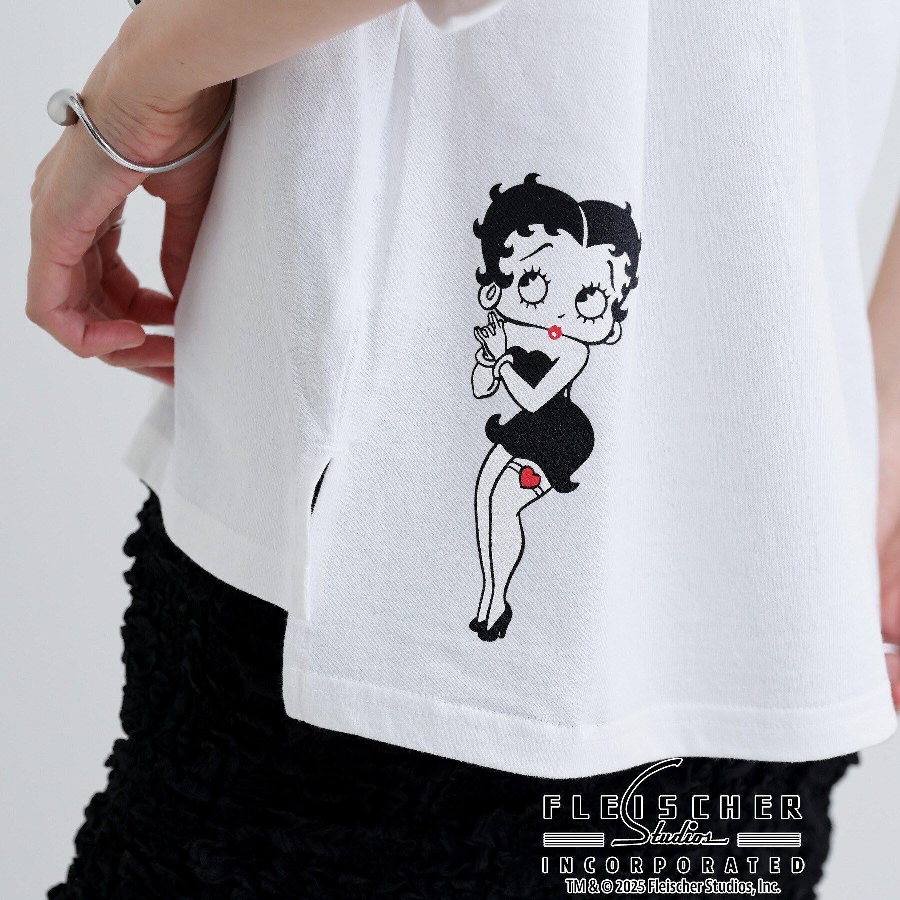 GALLEST「【Betty Boop(TM)】バックプリントワイドTシャツ」|Tシャツ・カットソー|