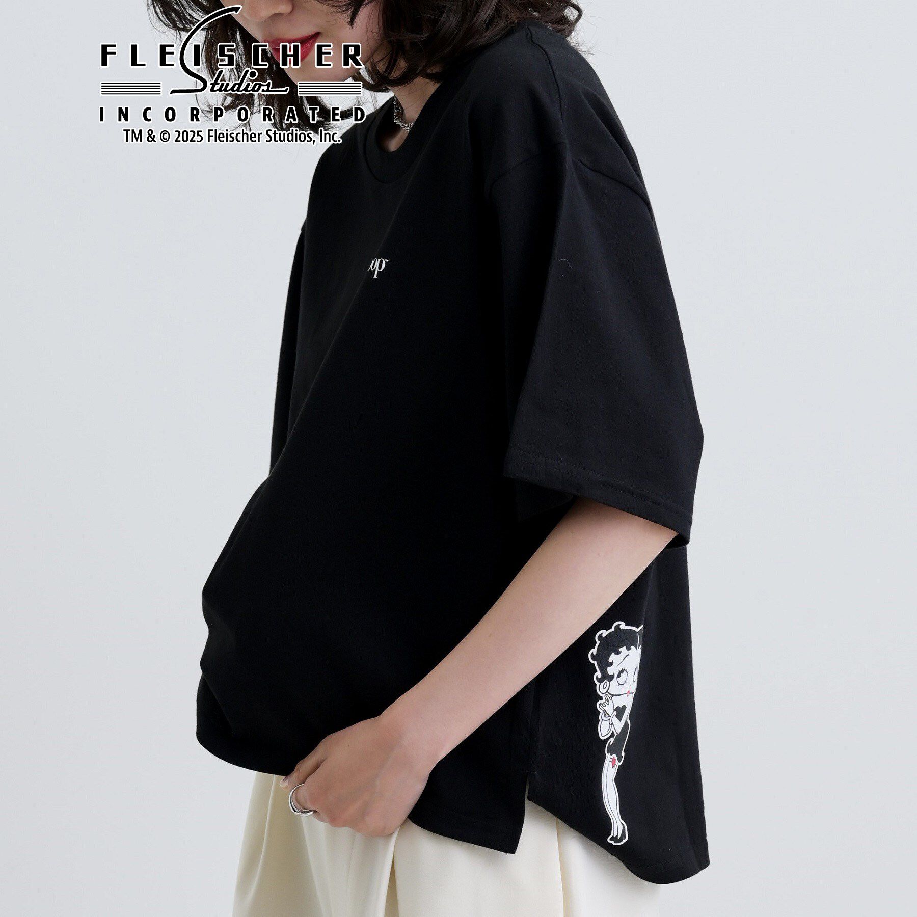 GALLEST「【Betty Boop(TM)】バックプリントワイドTシャツ」|Tシャツ・カットソー|