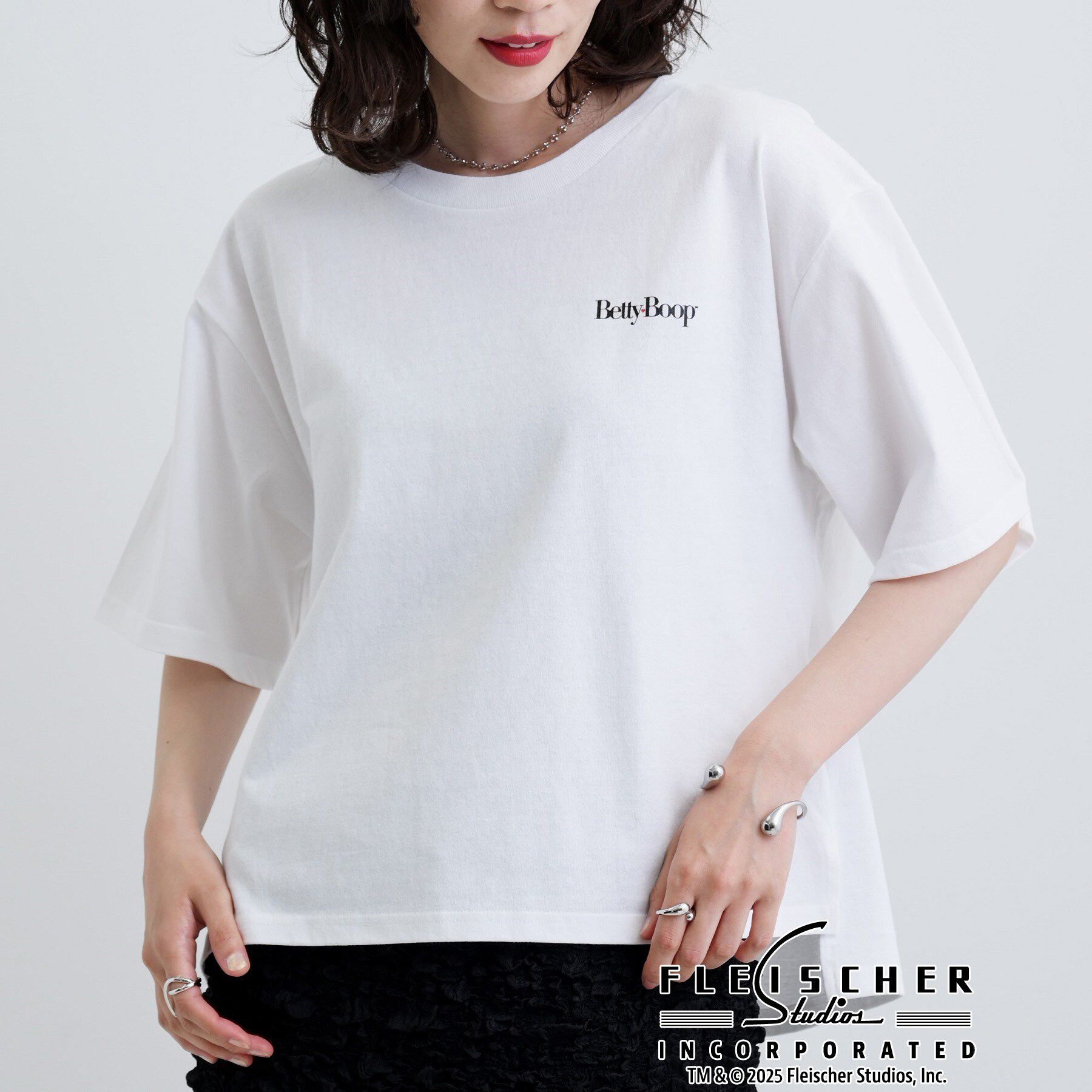 GALLEST「【Betty Boop(TM)】バックプリントワイドTシャツ」|Tシャツ・カットソー|