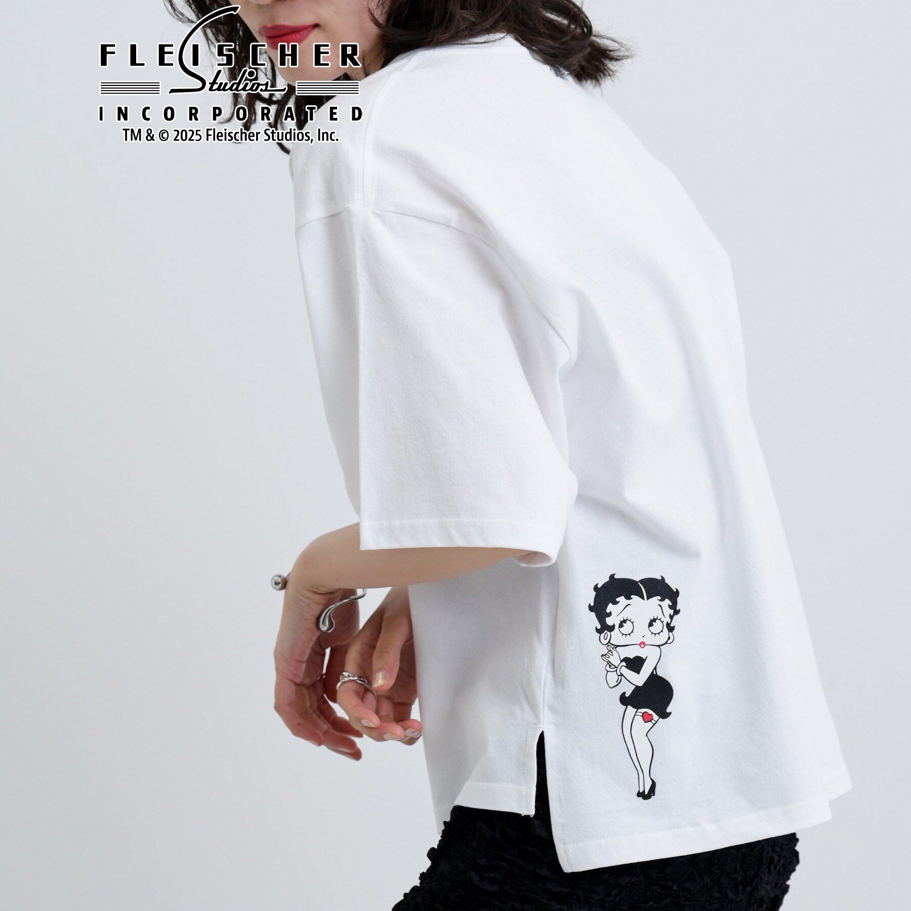 GALLEST「【Betty Boop(TM)】バックプリントワイドTシャツ」|Tシャツ・カットソー|