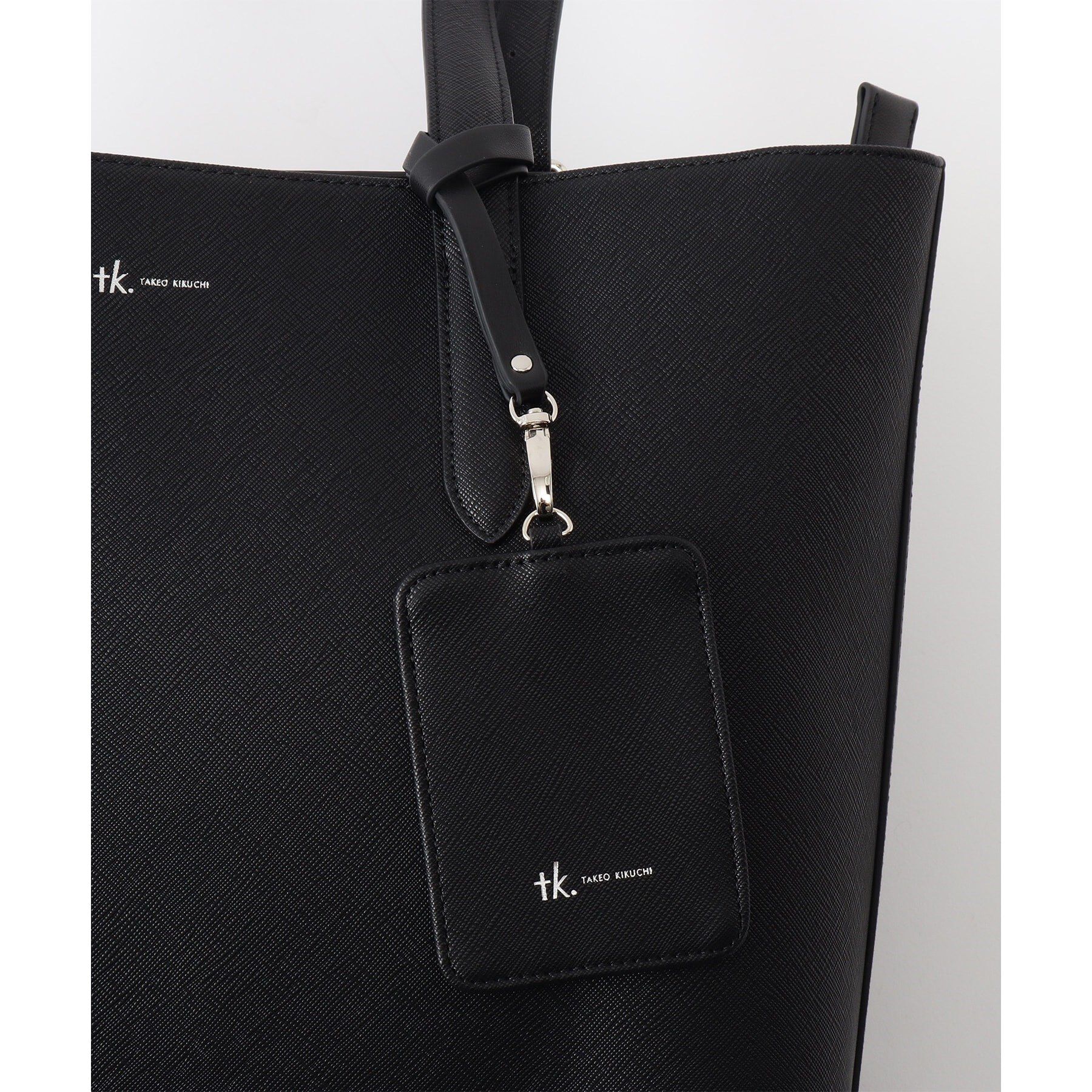 tk.TAKEO KIKUCHI「サフィアーノトートバッグ（パスケース付き）」|トートバッグ|