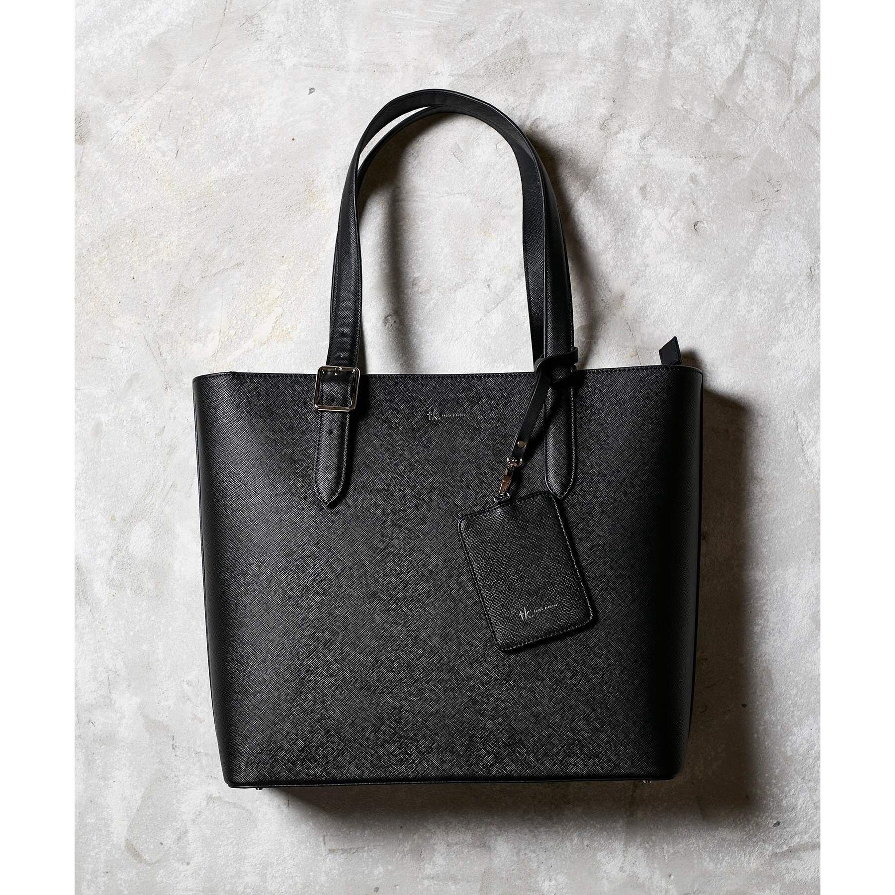 tk.TAKEO KIKUCHI「サフィアーノトートバッグ（パスケース付き）」|トートバッグ|