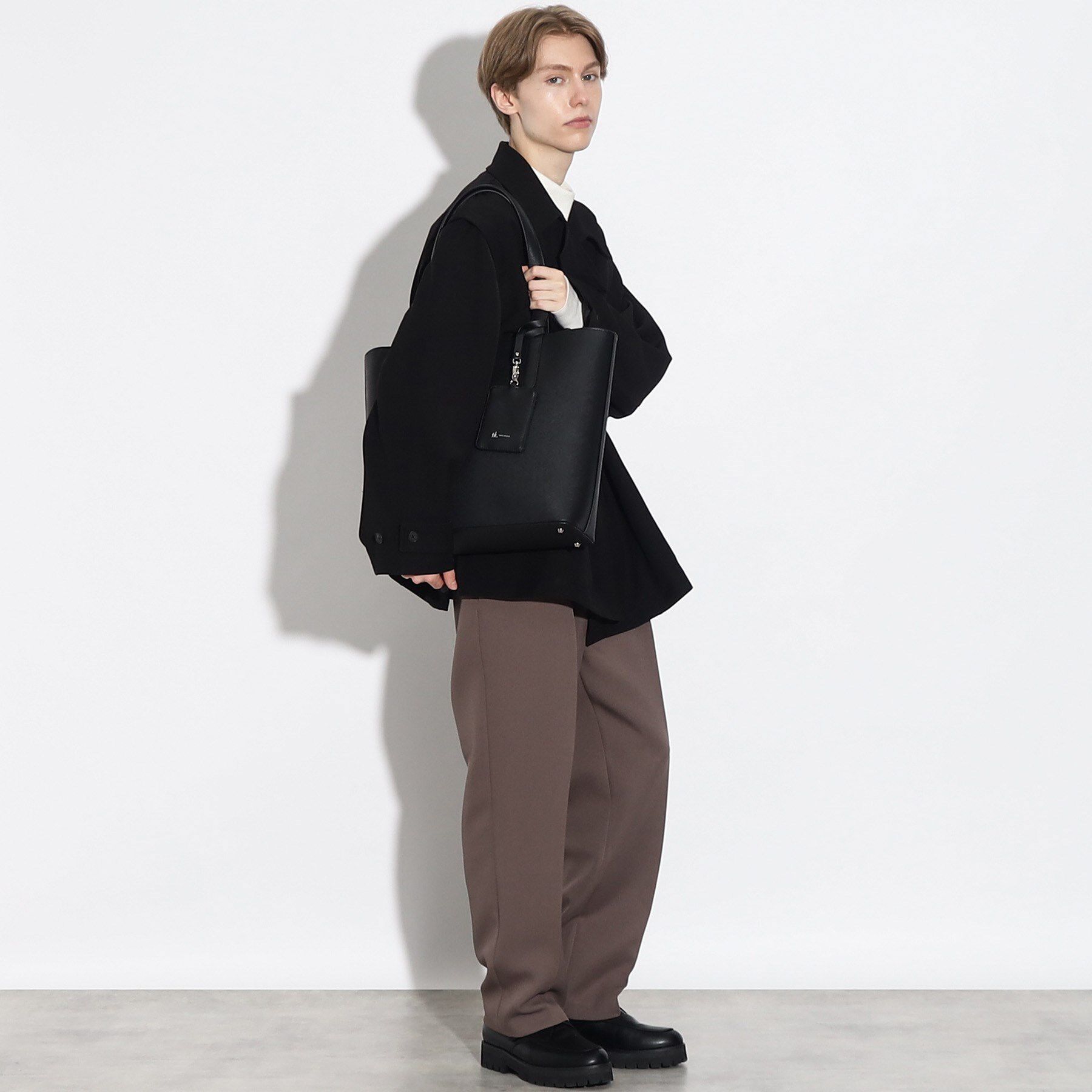 tk.TAKEO KIKUCHI「サフィアーノトートバッグ（パスケース付き）」|トートバッグ|