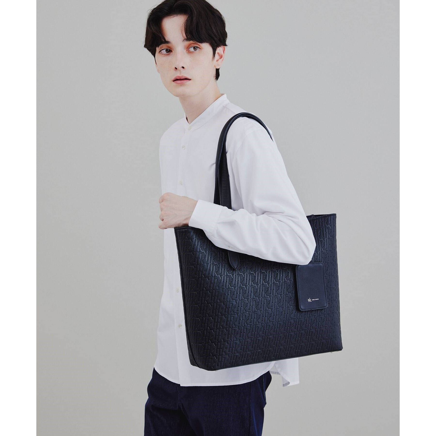 tk.TAKEO KIKUCHI「サフィアーノトートバッグ（パスケース付き）」|トートバッグ|