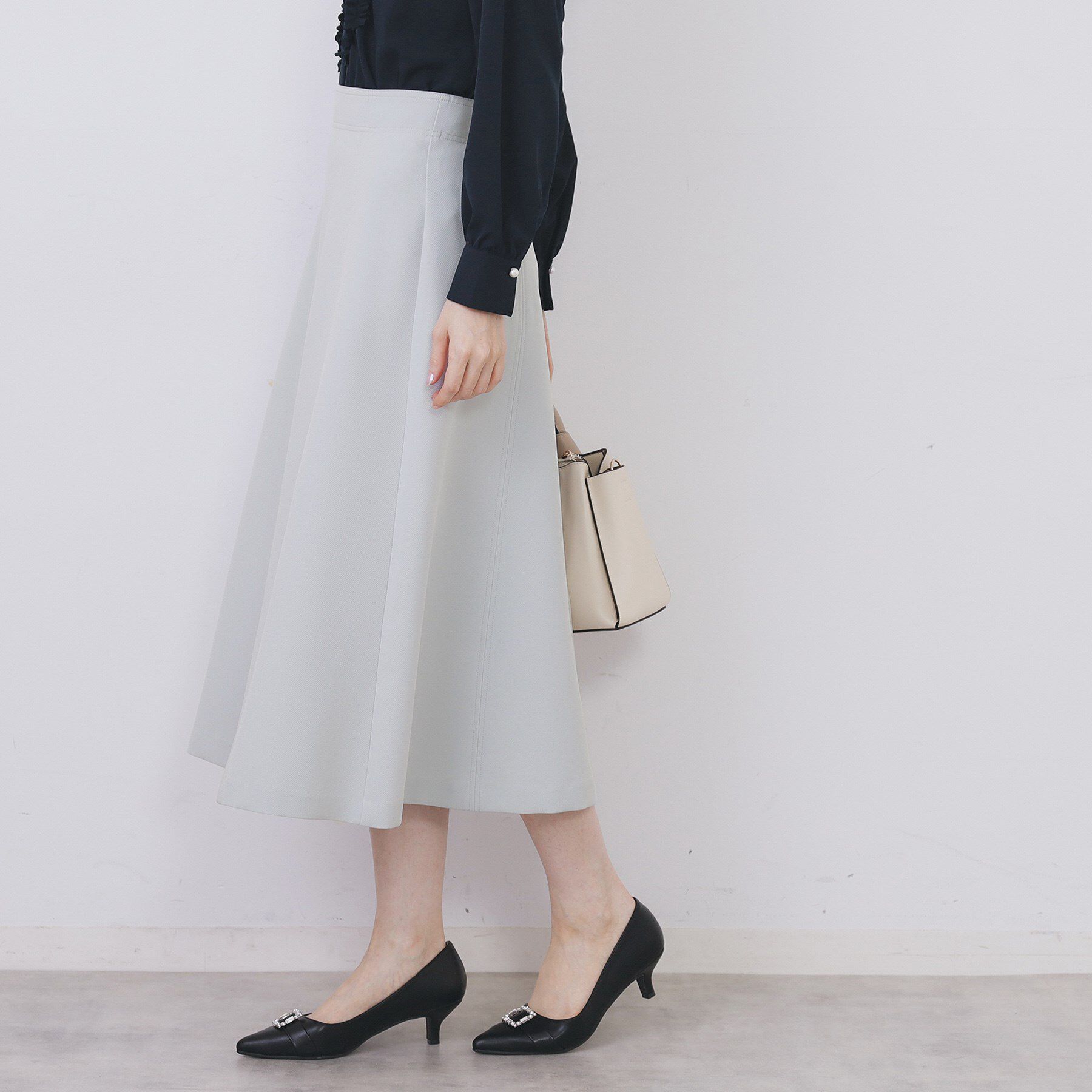 index「フレアスカート【洗濯機OK/防シワ/イージーアイロン】」|スカート|