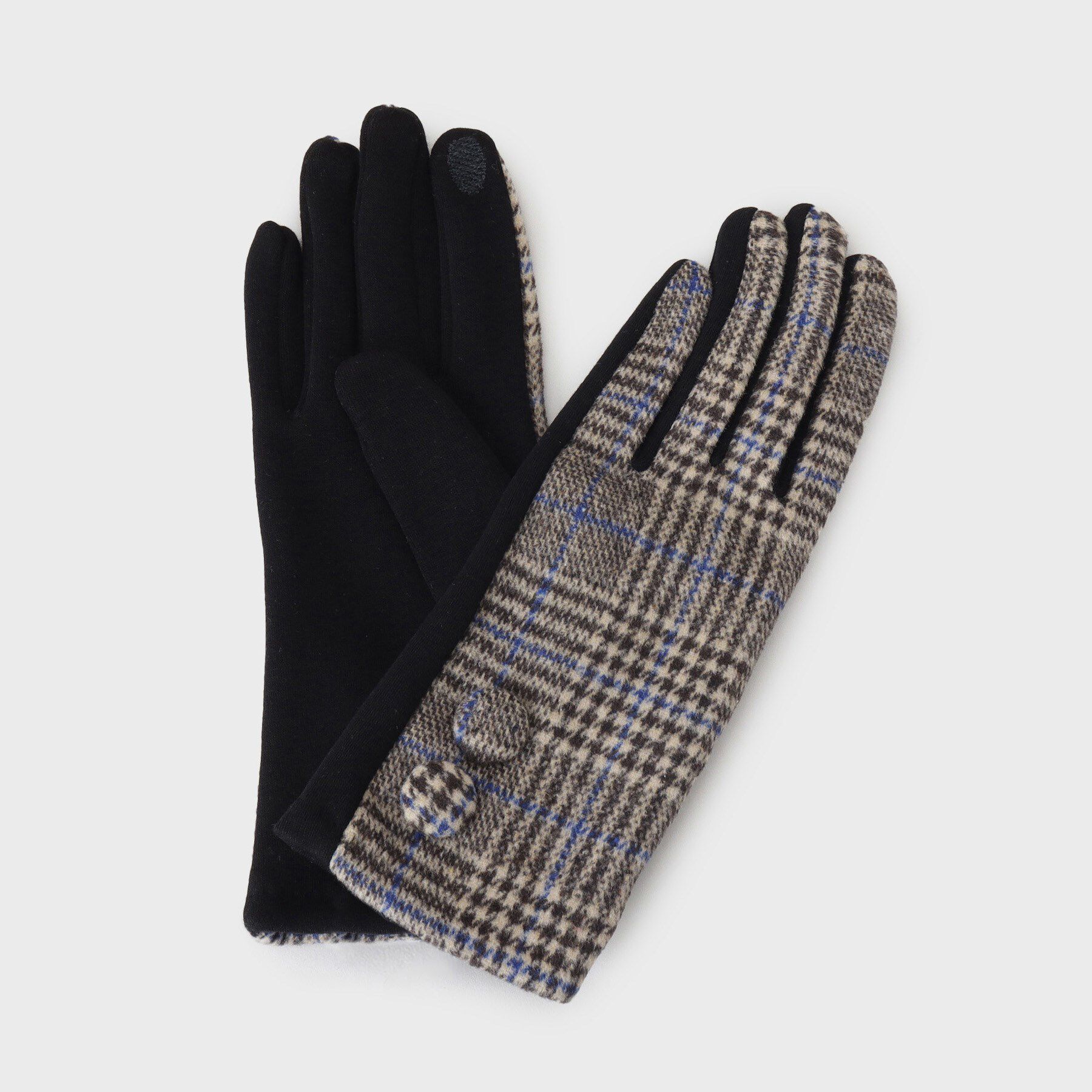 THE SHOP TK「チェックグローブ」|手袋|