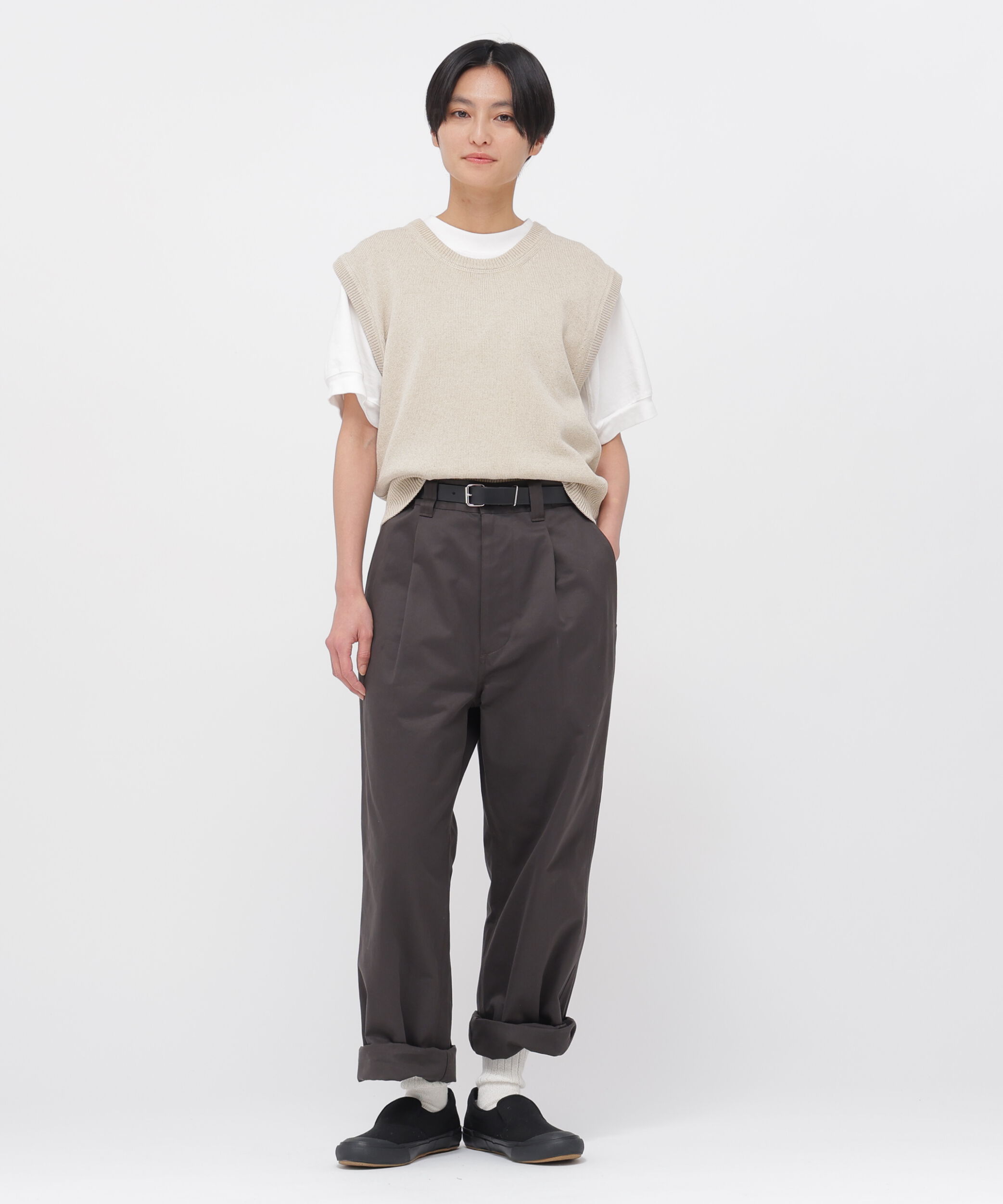 MHL.「BELGIAN LINEN COTTON KNITWEAR」|ニット・セーター|