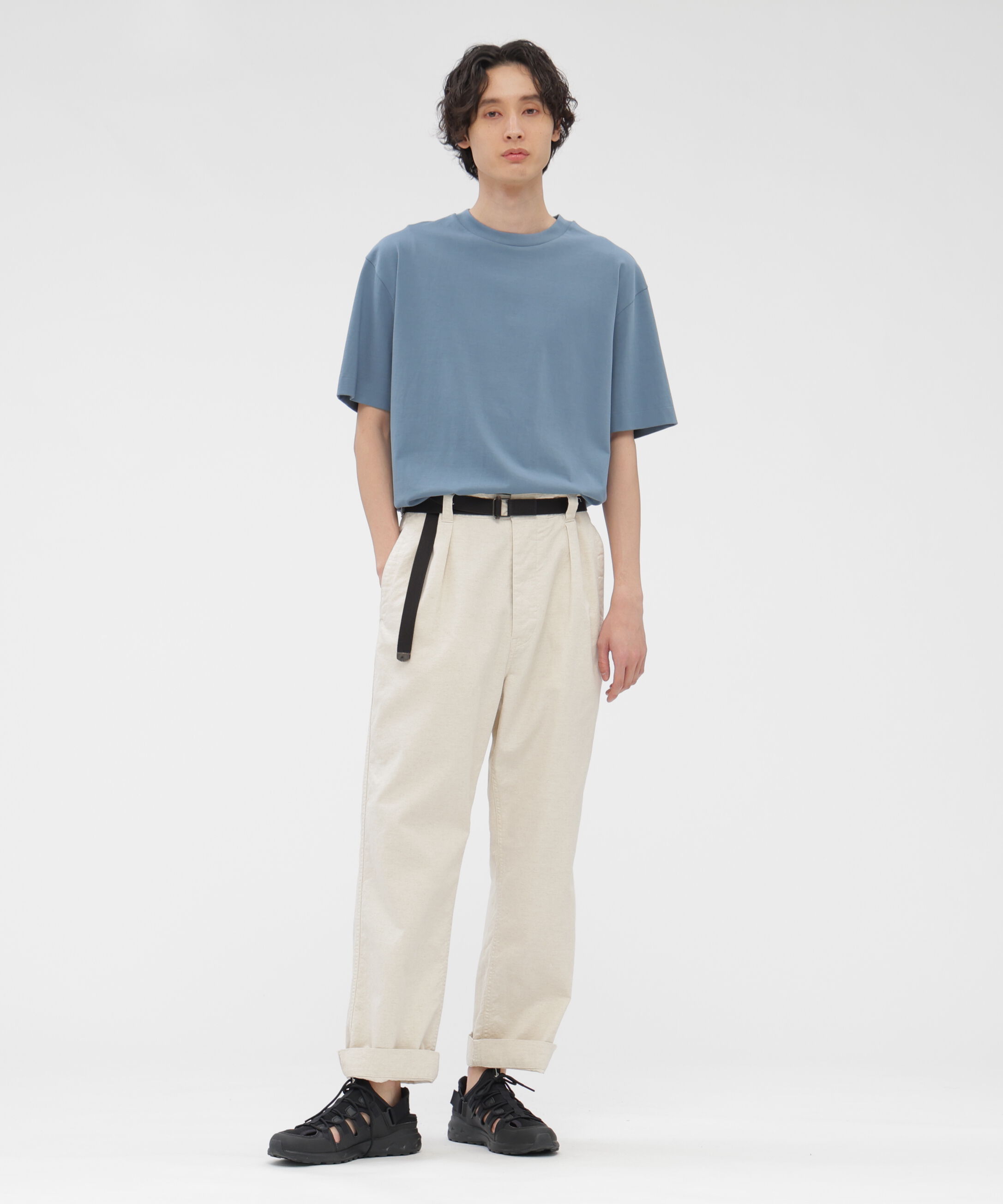 MHL.「BELGIAN LINEN COTTON PLAINWEAVE TROUSERS」|その他|