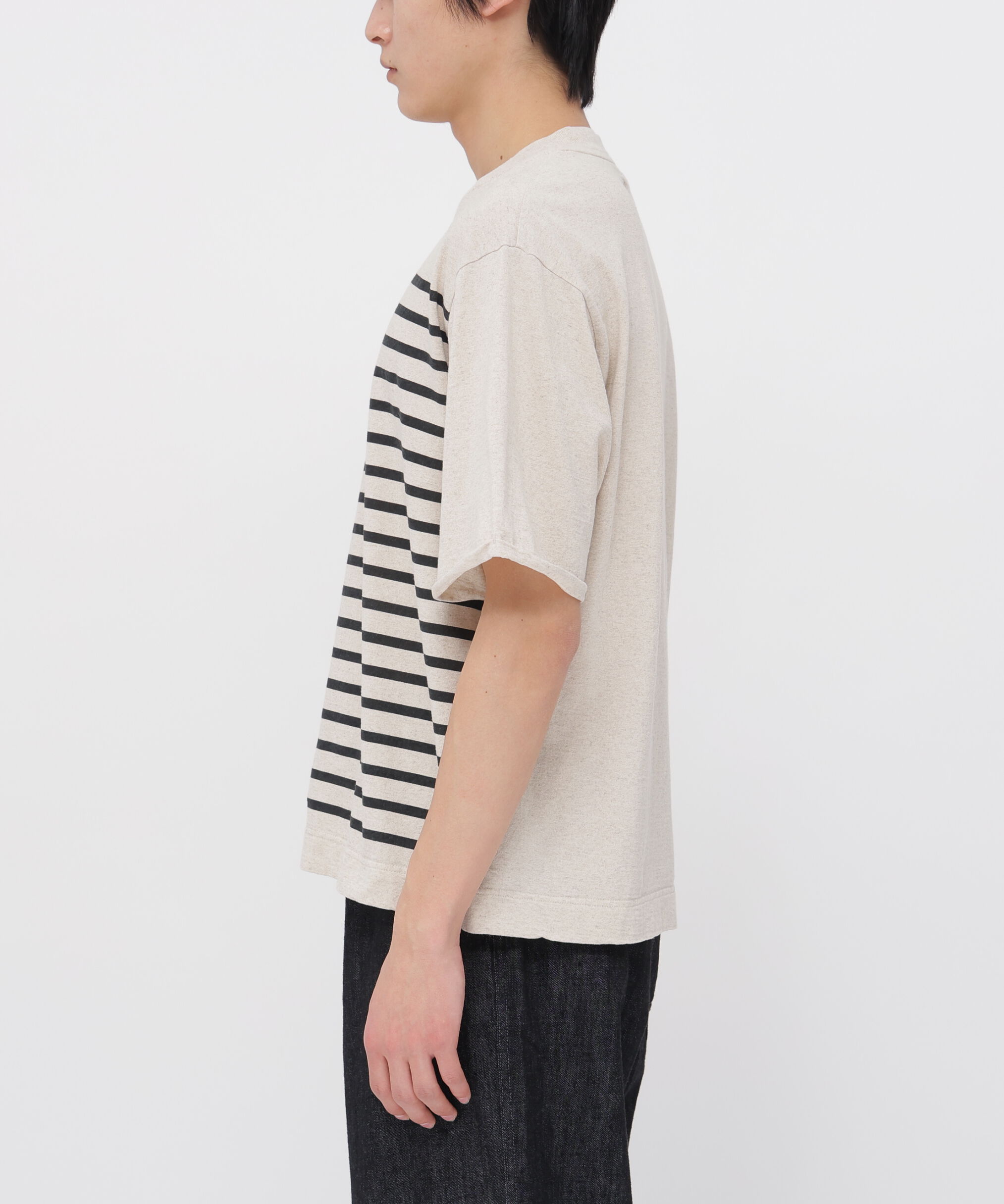 MHL.「BELGIAN LINEN COTTON JERSEY TOP」|Tシャツ・カットソー|