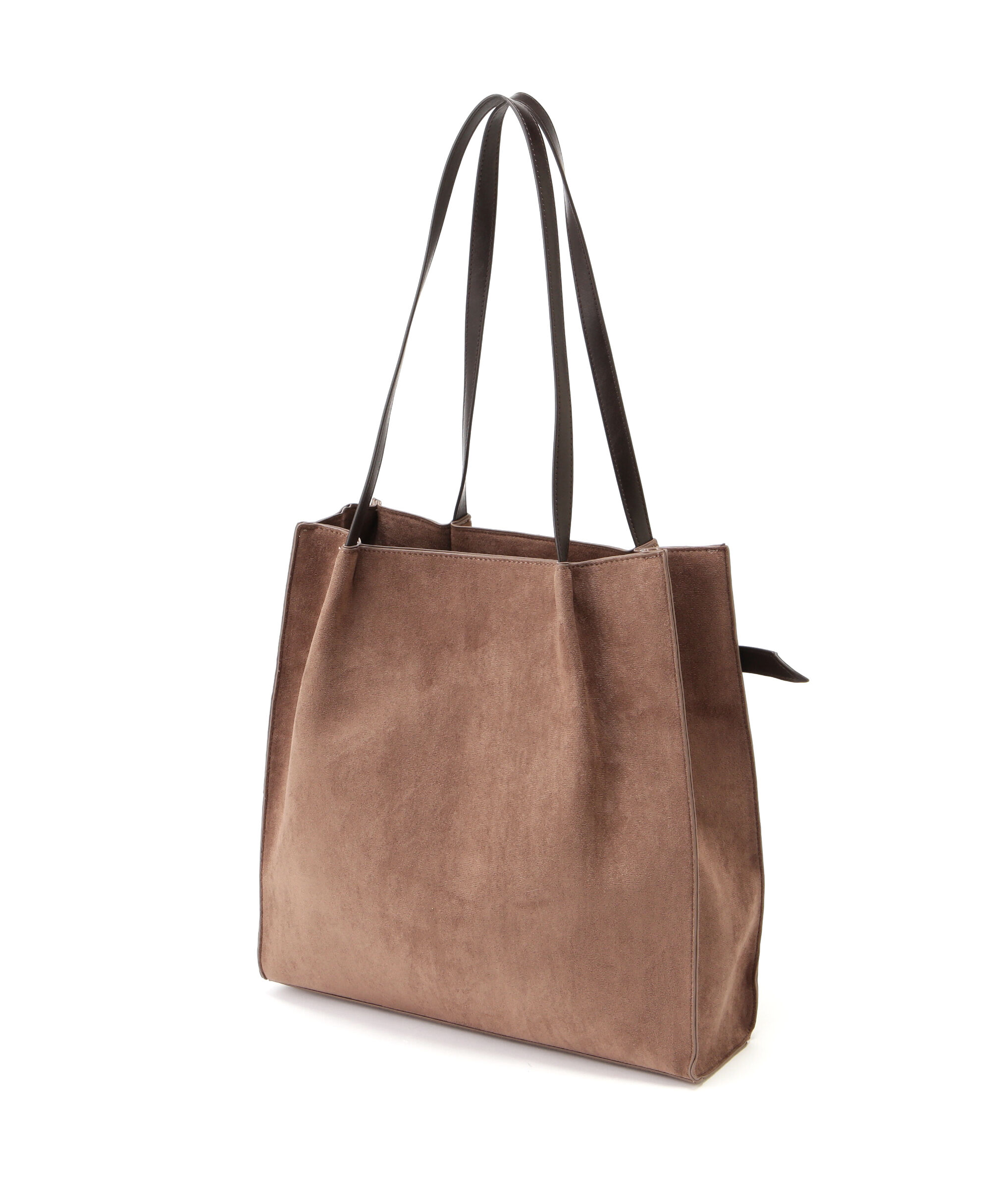  「スウェードタックベルトトートバッグ」|トートバッグ|