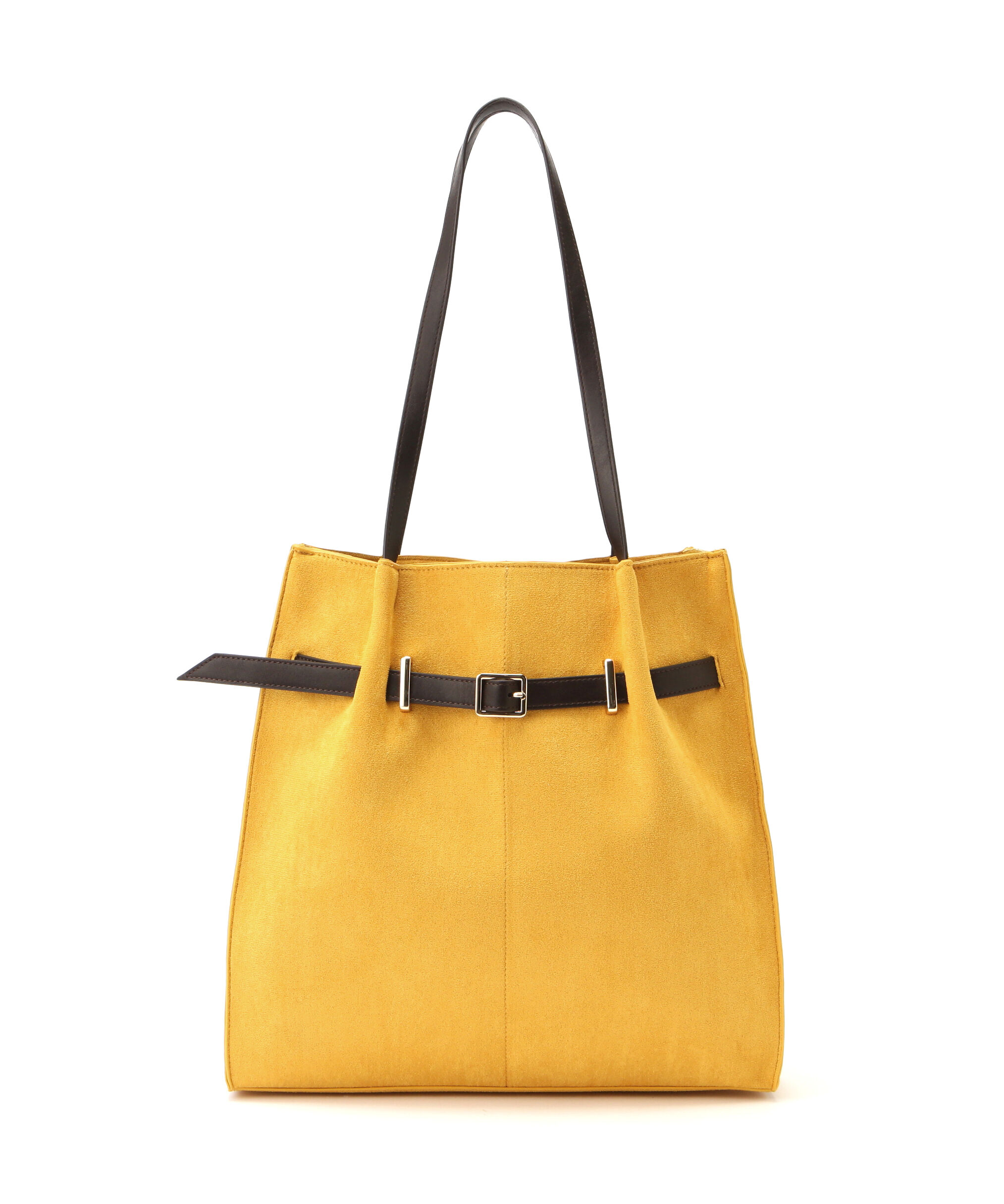  「スウェードタックベルトトートバッグ」|トートバッグ|