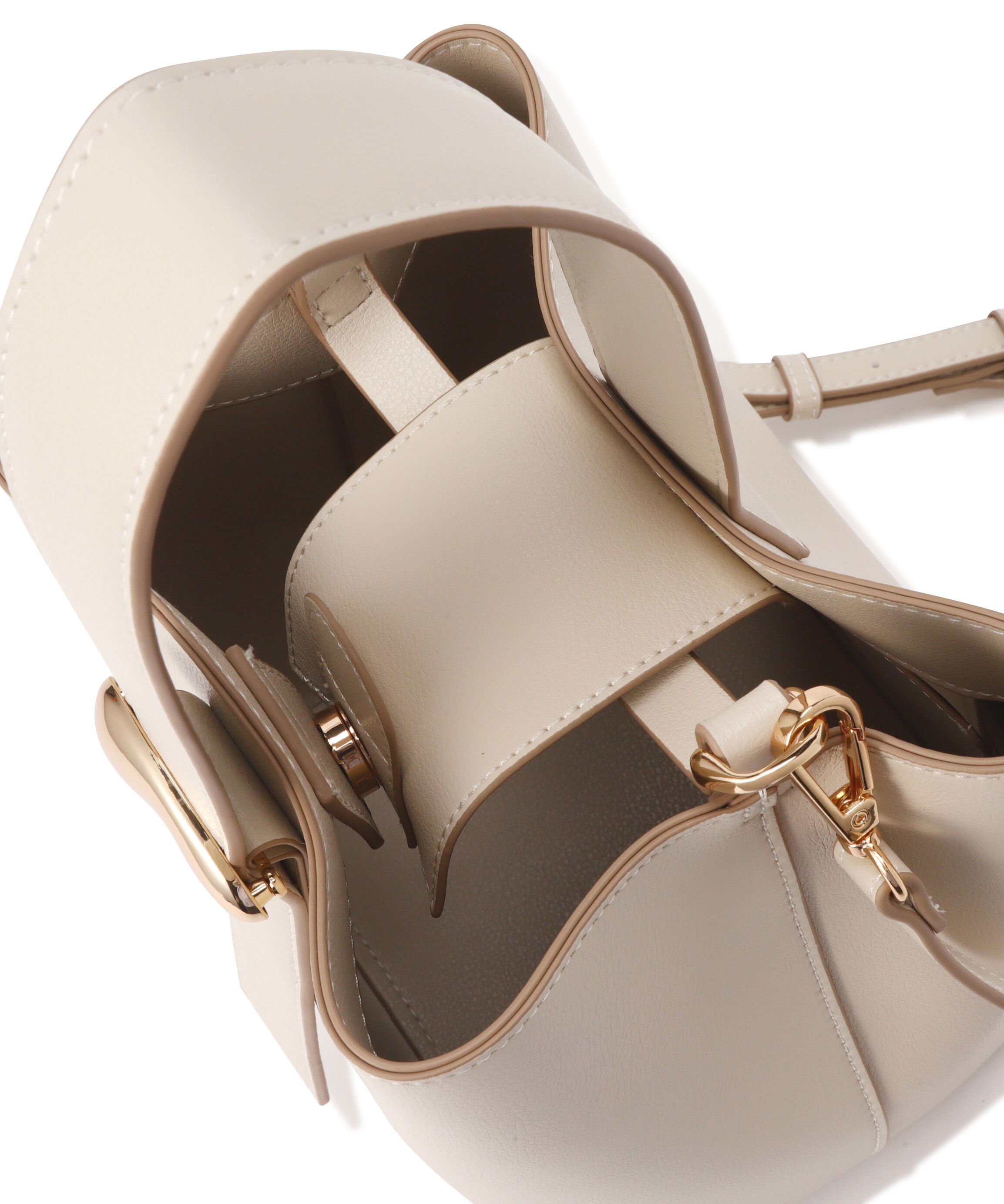  「メタルオーナメント2wayバケットバッグ」|ショルダー・メッセンジャー|