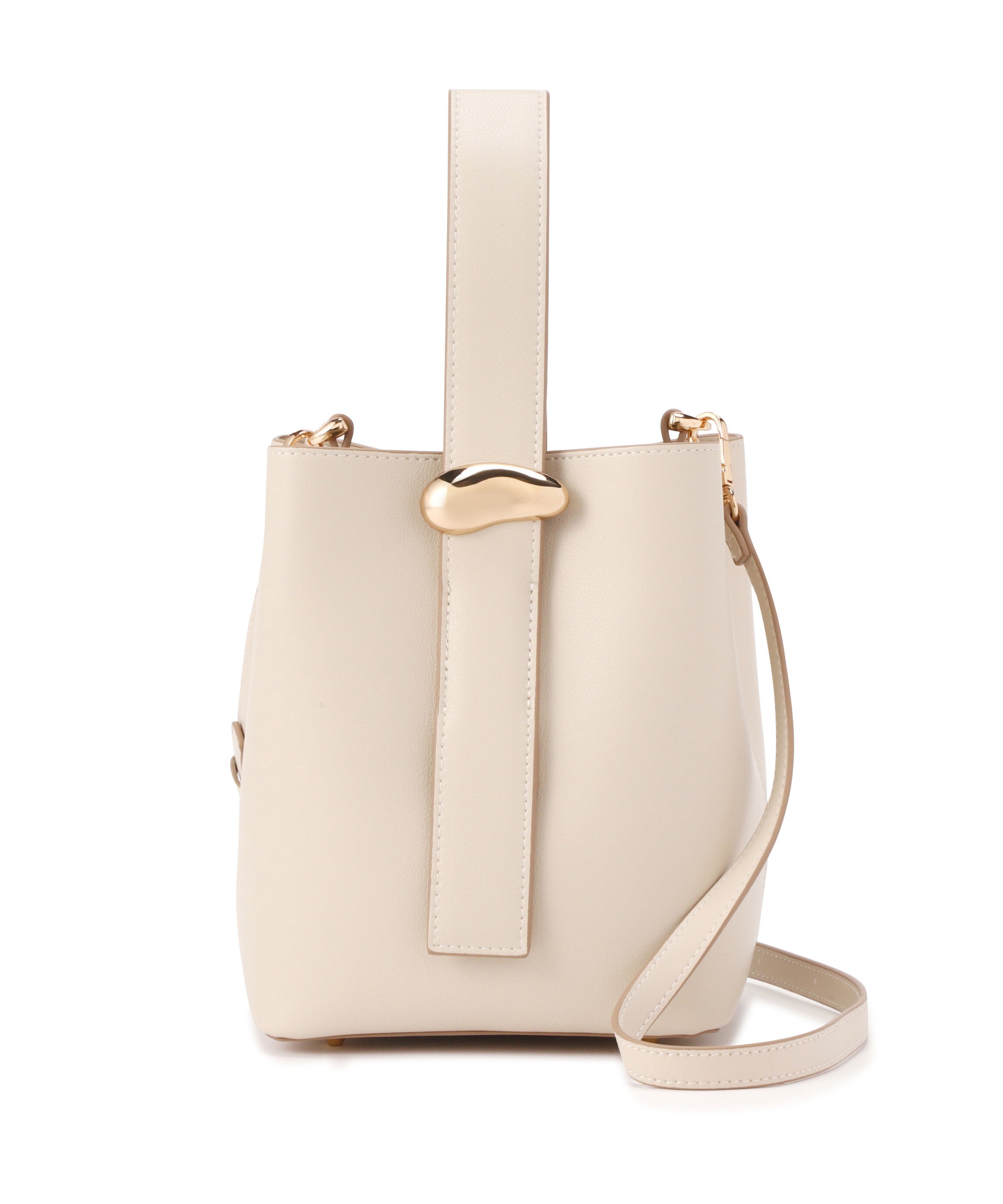  「メタルオーナメント2wayバケットバッグ」|ショルダー・メッセンジャー|