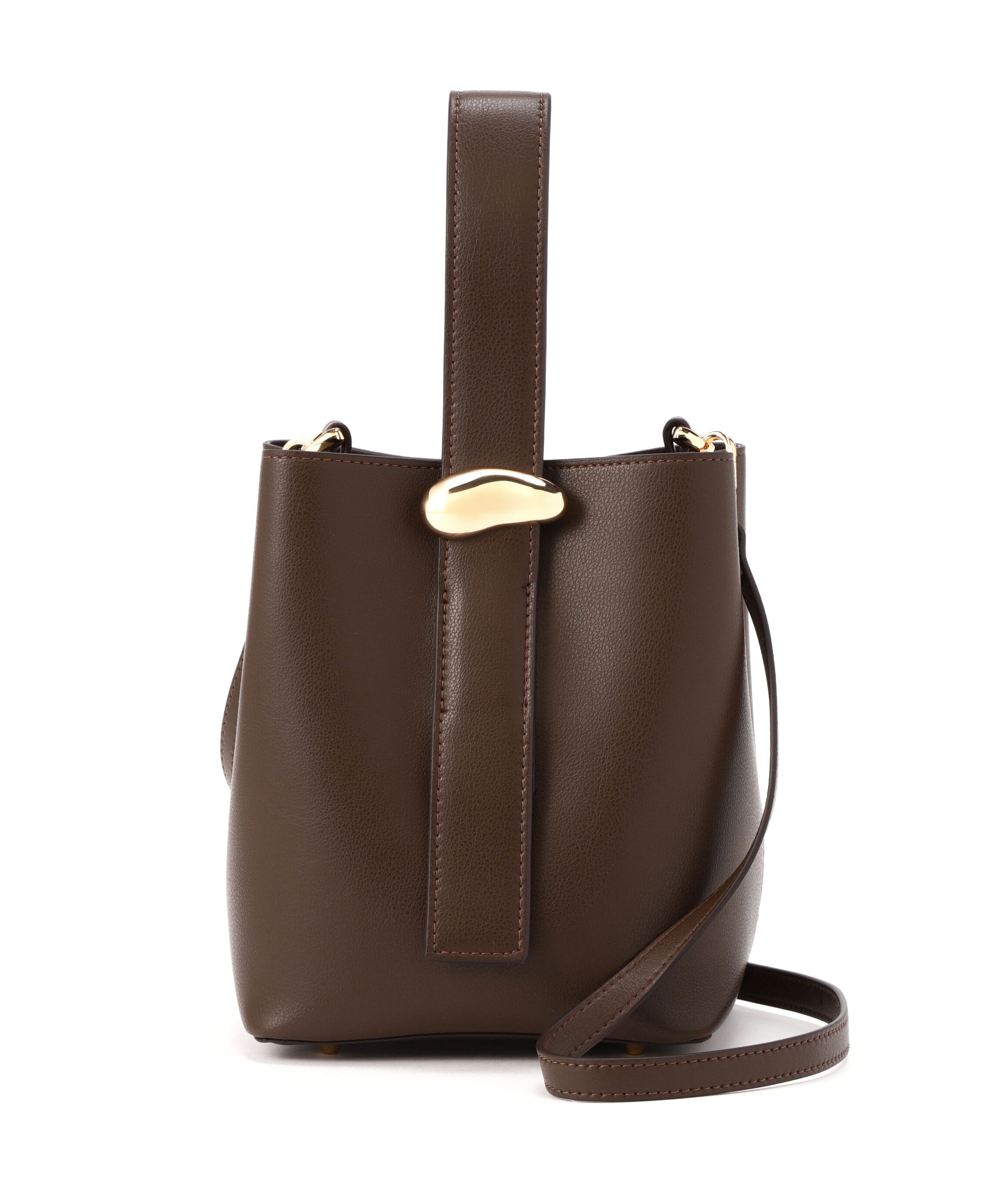  「メタルオーナメント2wayバケットバッグ」|ショルダー・メッセンジャー|