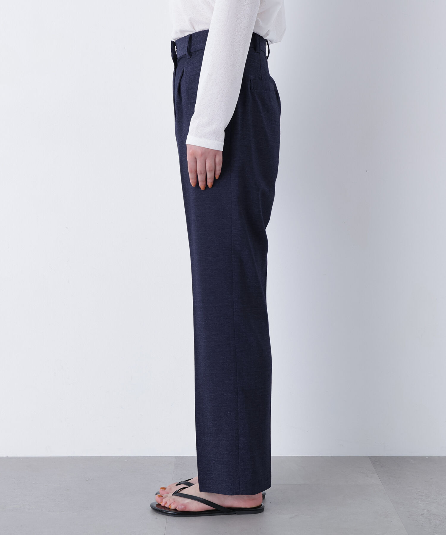  「〈N.〉ストレッチタックパンツ」|その他|