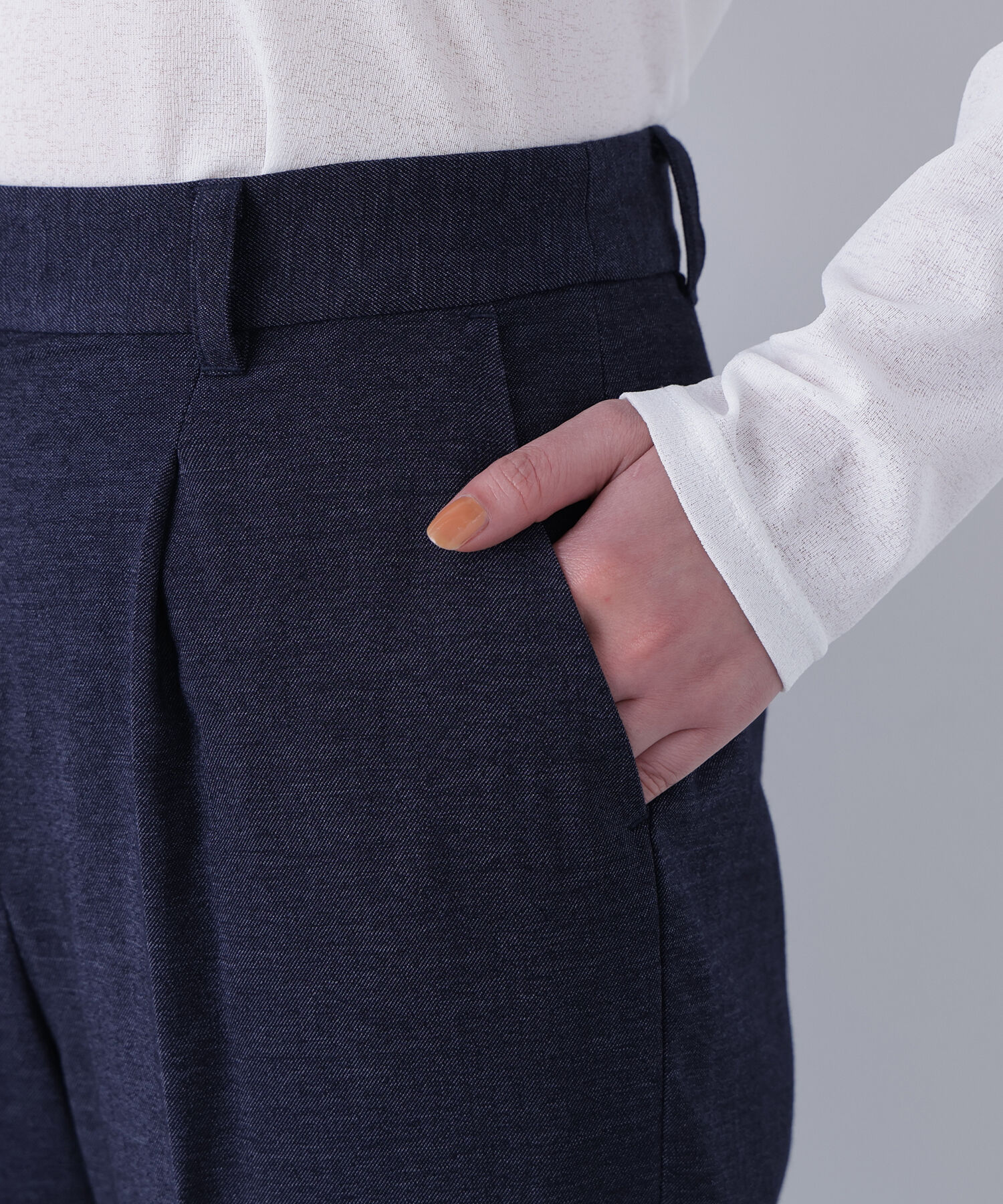  「〈N.〉ストレッチタックパンツ」|その他|