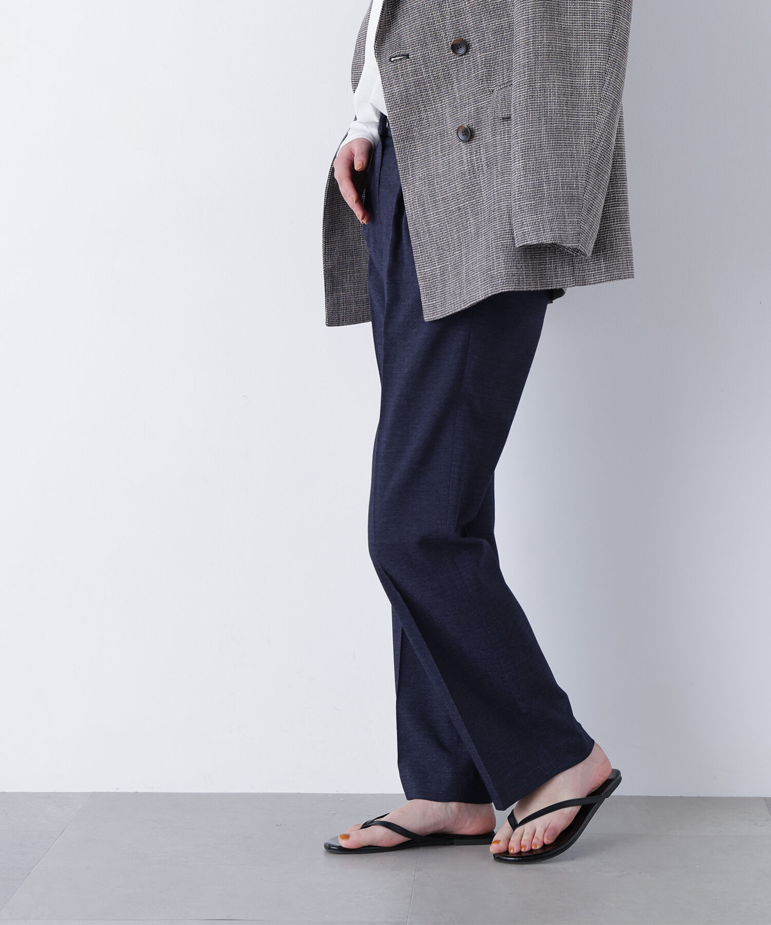  「〈N.〉ストレッチタックパンツ」|その他|