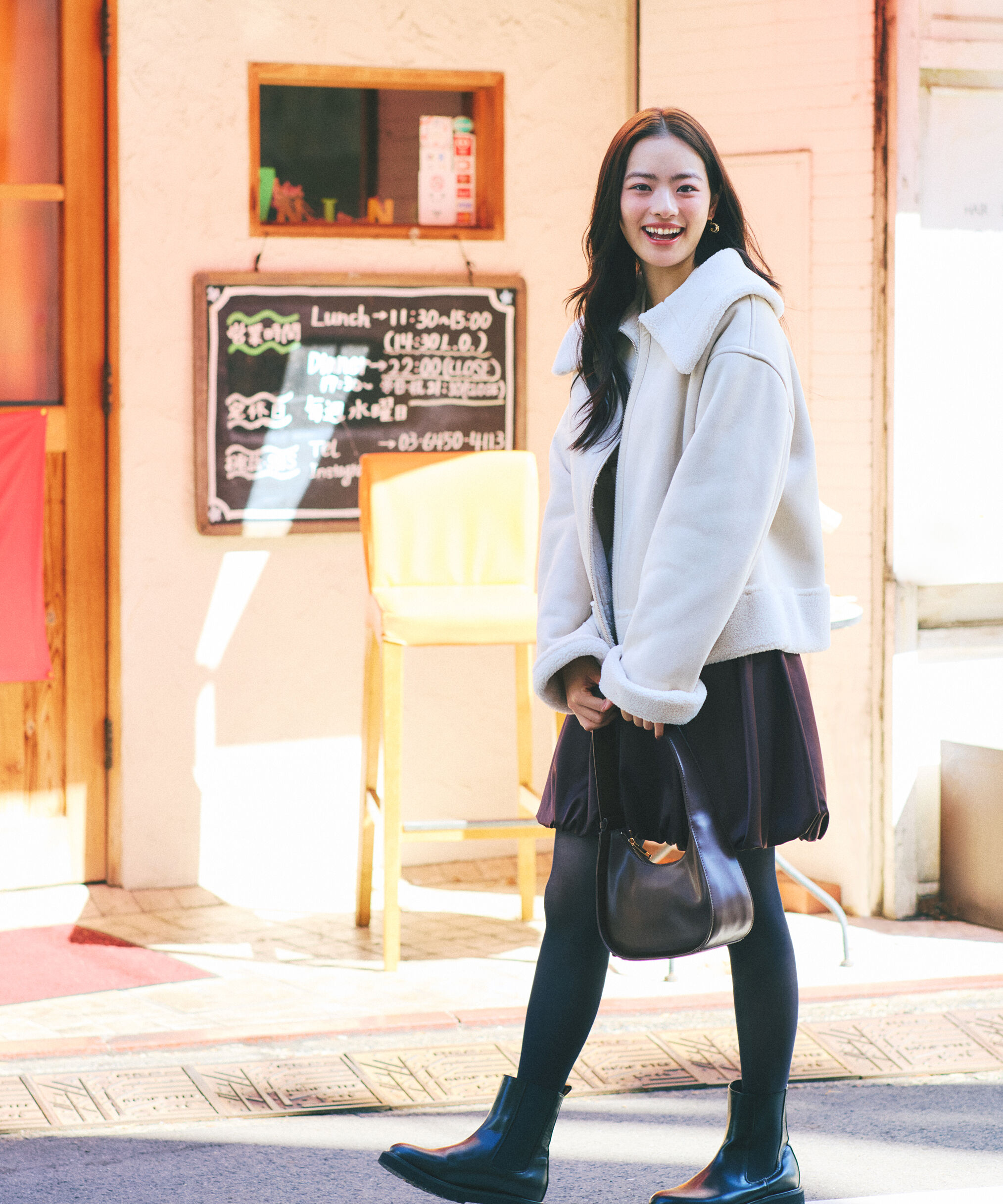 PROPORTION BODY DRESSING「フェイクムートン 25AW」|ブルゾン・スタジャン|