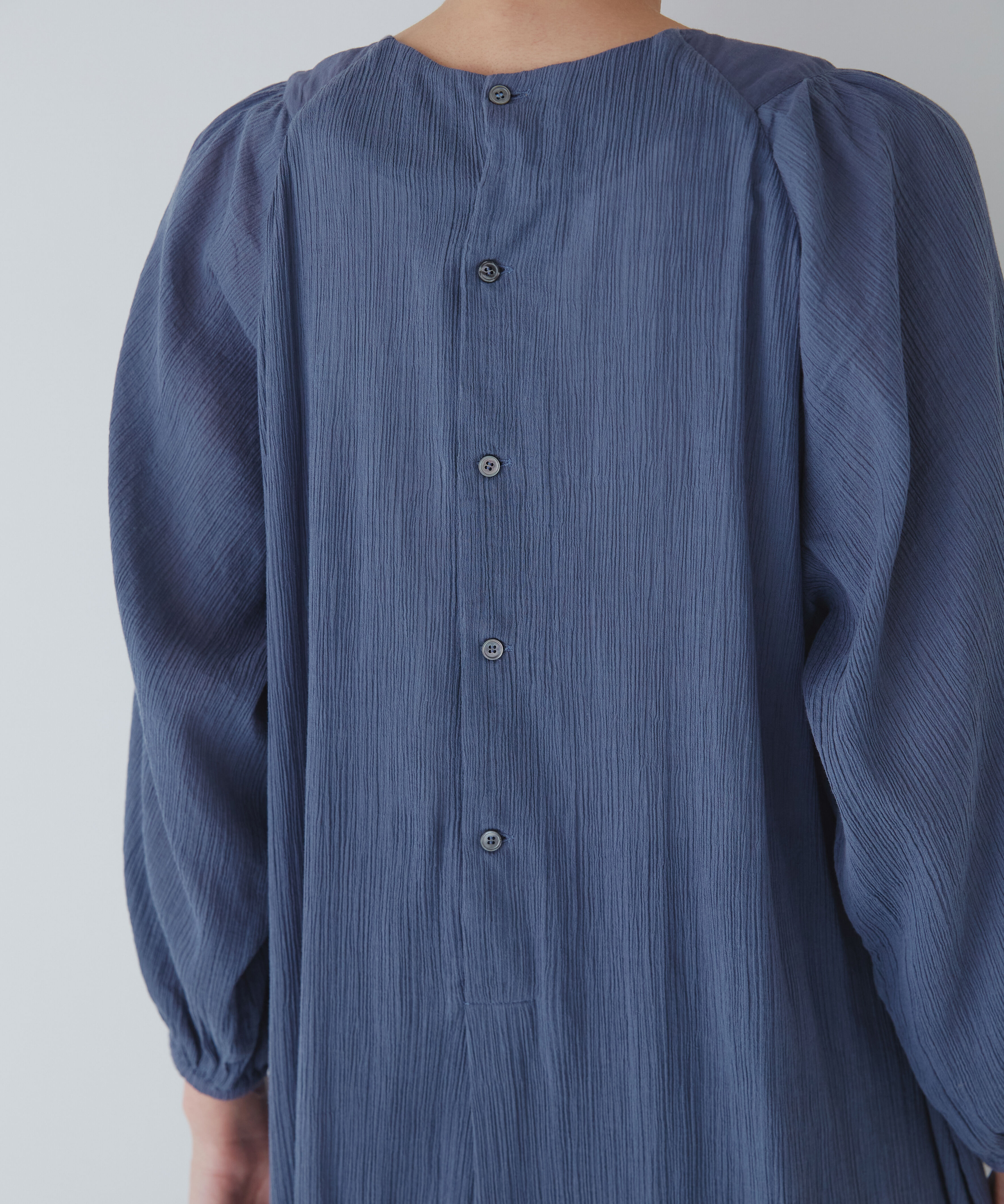  「◆インドクレープギャザーワンピース」|ワンピース|