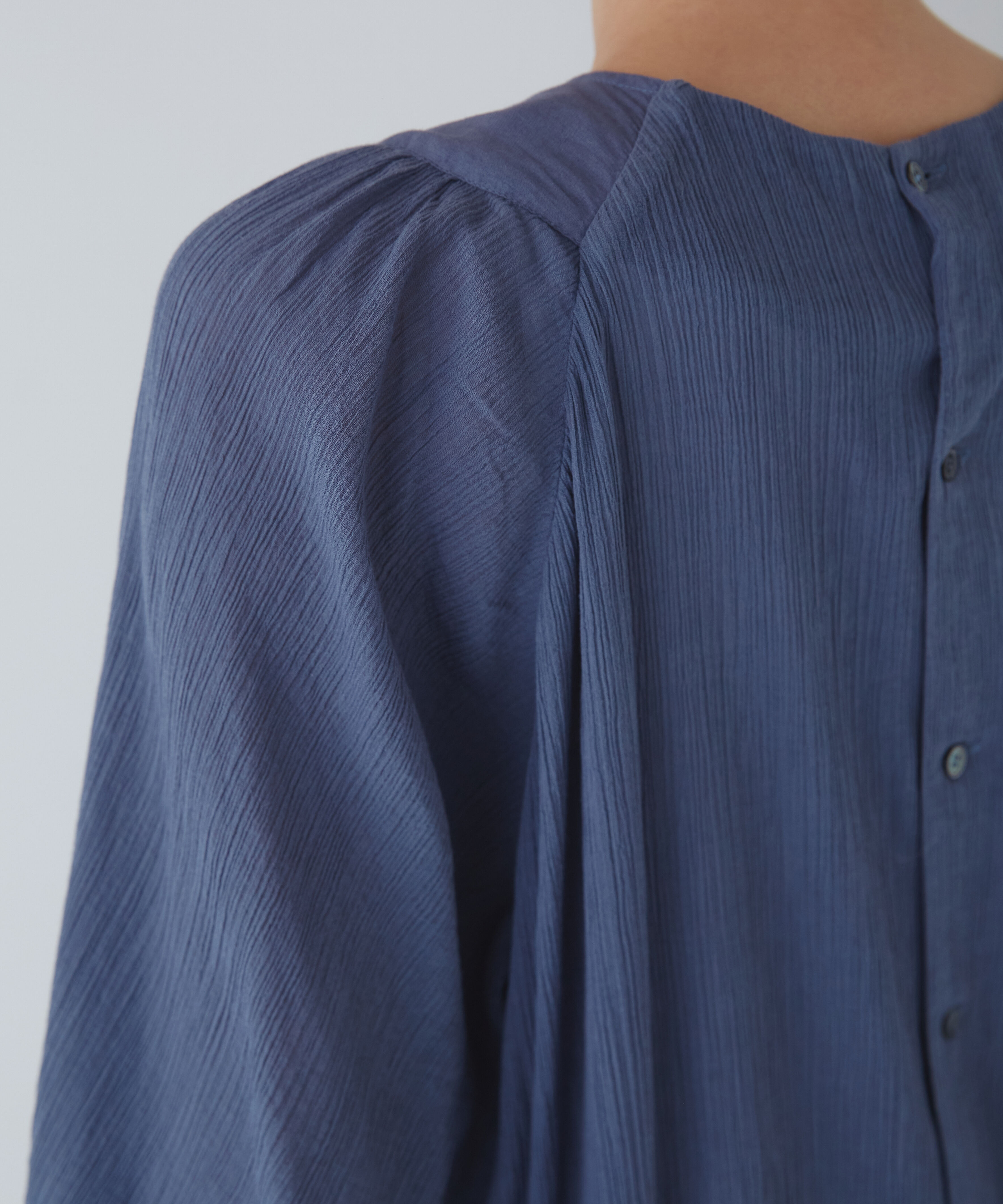  「◆インドクレープギャザーワンピース」|ワンピース|