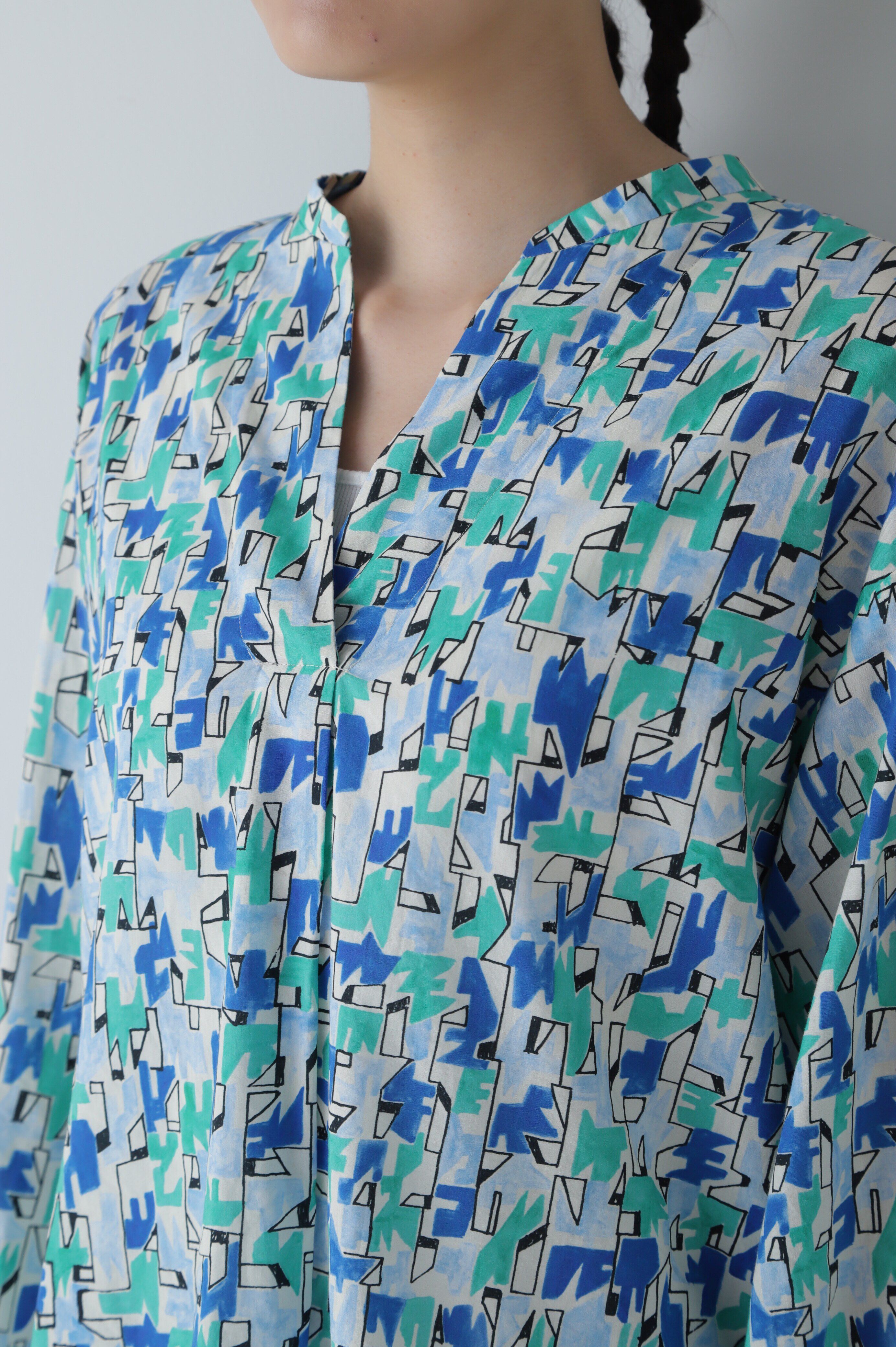  「◆アートプリント・コラボブラウス」|シャツ・ブラウス|