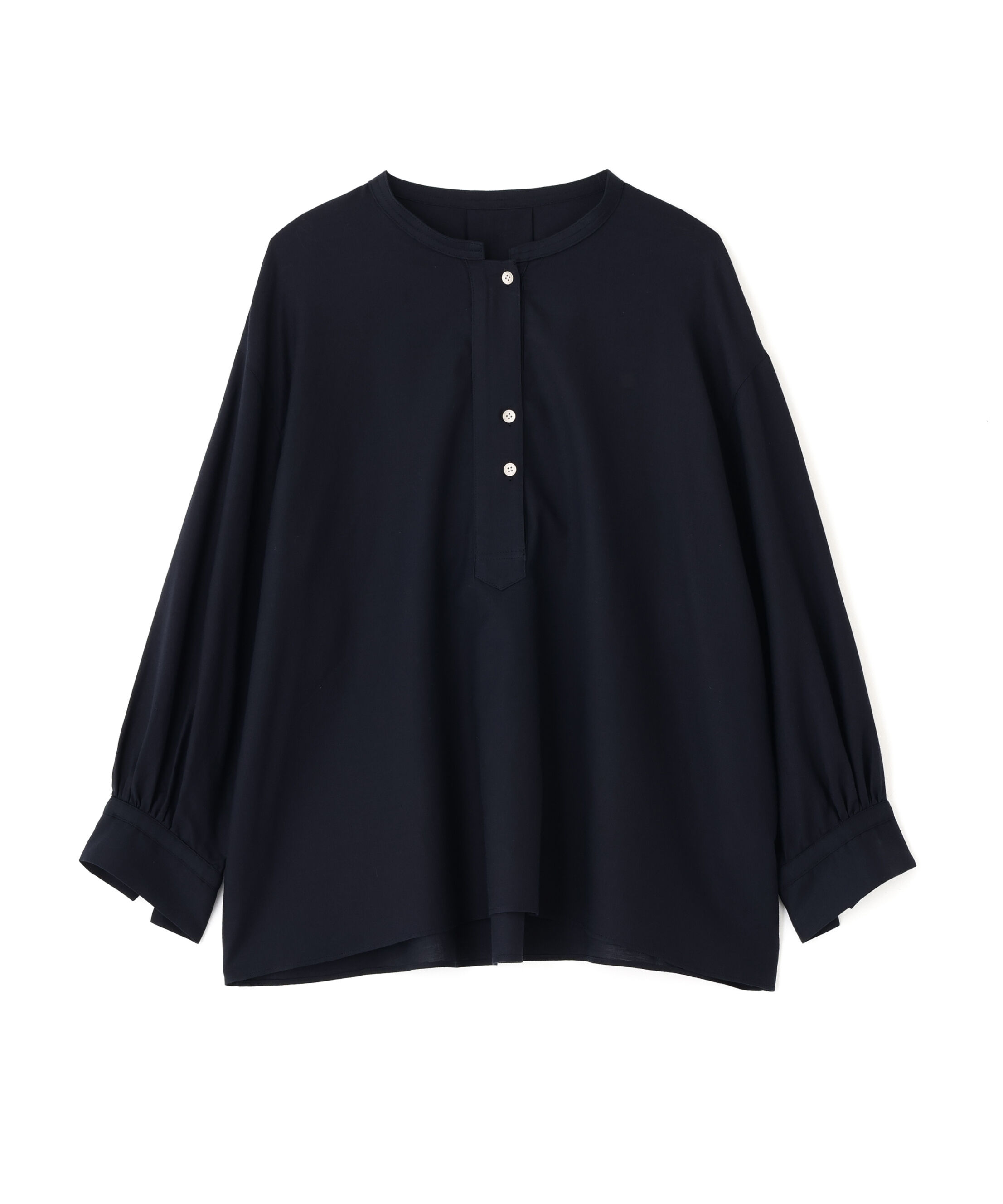  「◆綿シルクスキッパーブラウス」|シャツ・ブラウス|