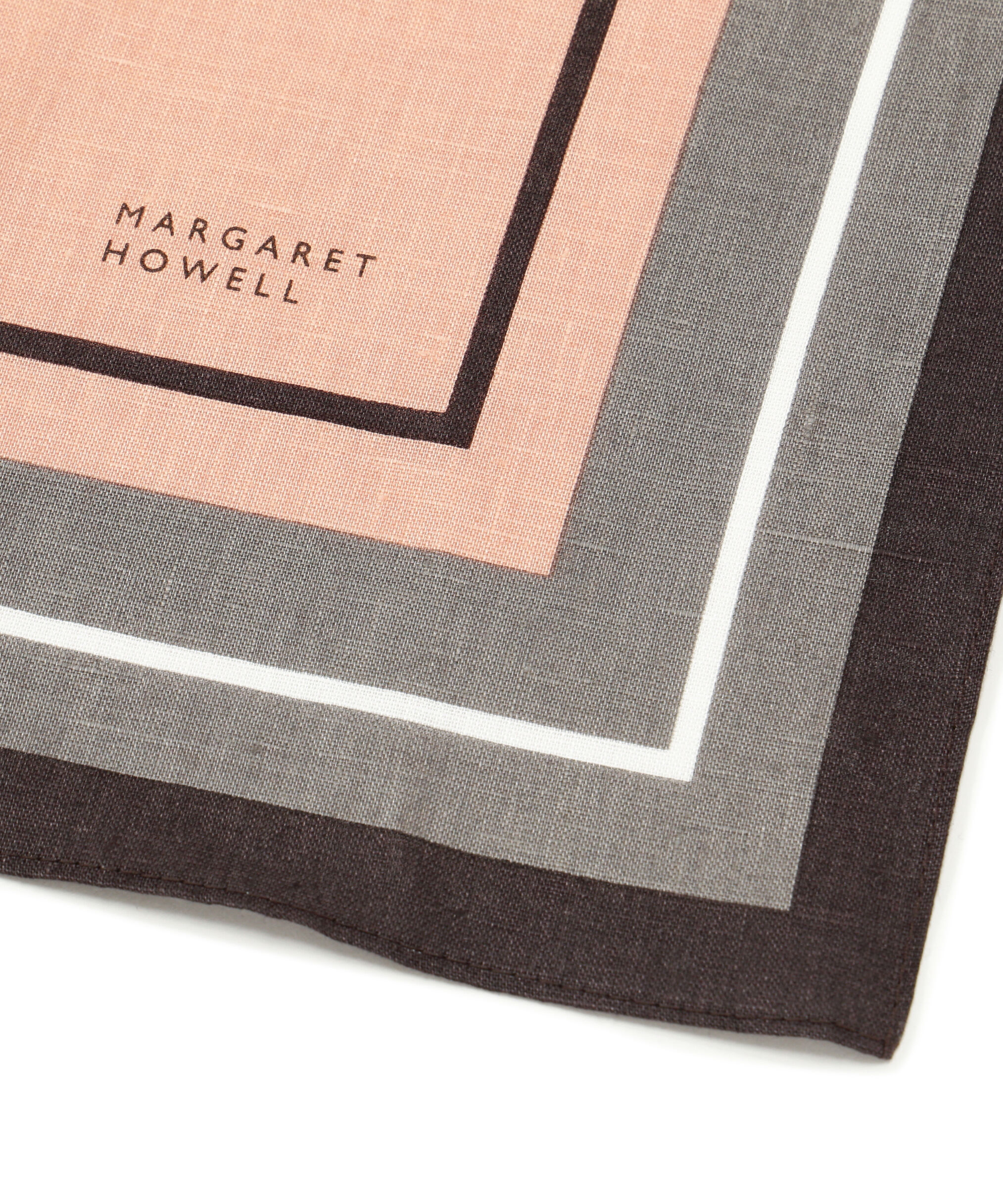 MARGARET HOWELL HOUSEHOLDGOODS「FRAME HANKY」|ハンカチ|