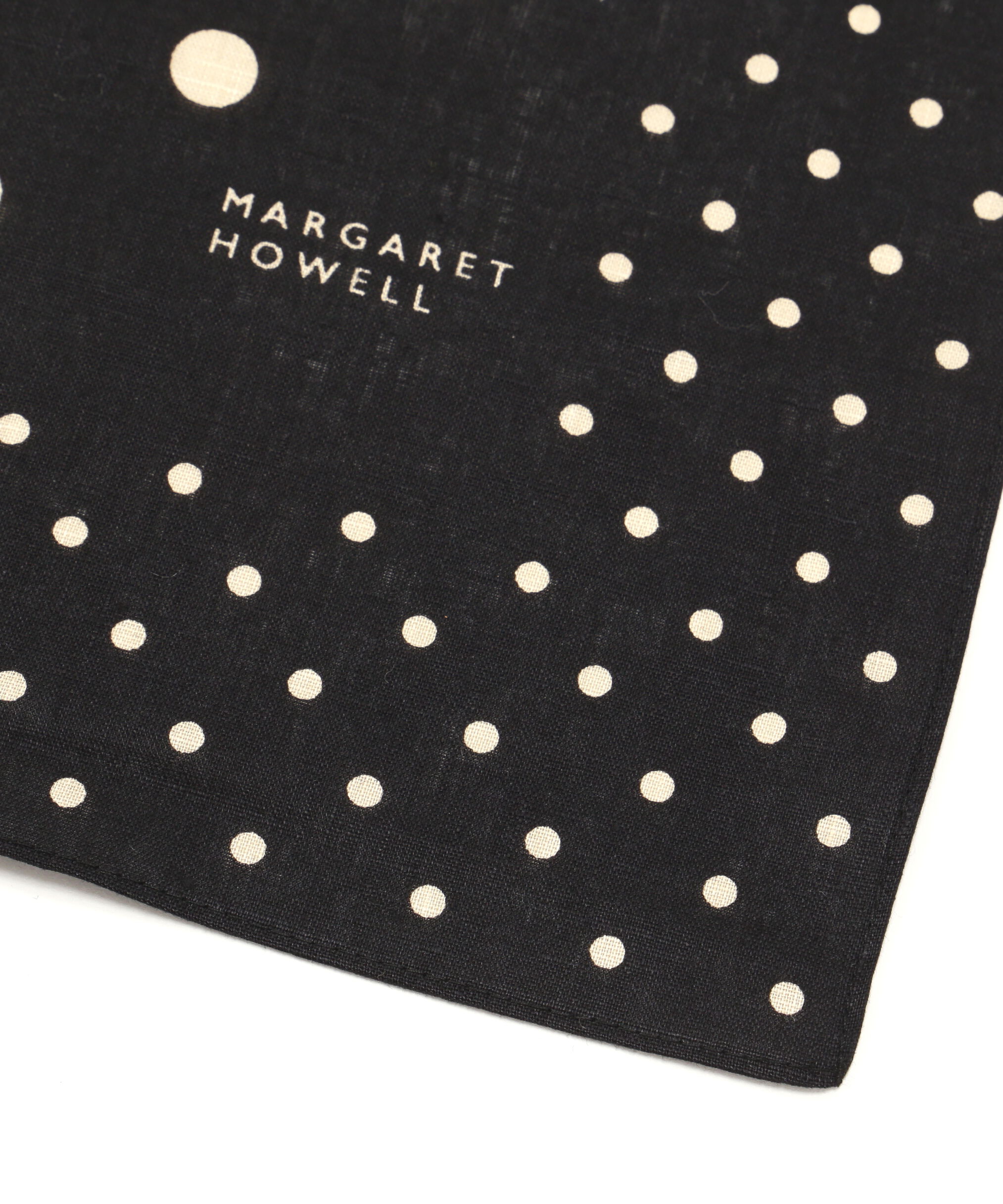 MARGARET HOWELL HOUSEHOLDGOODS「SPOT HANKY」|ハンカチ|