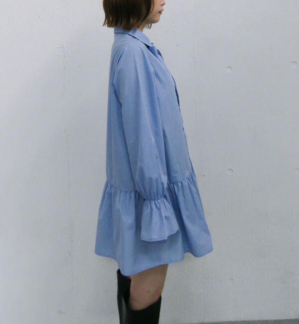 archives「ケーブルニットチュニック&times;シャツミニワンピースＳＥＴ」|チュニック|