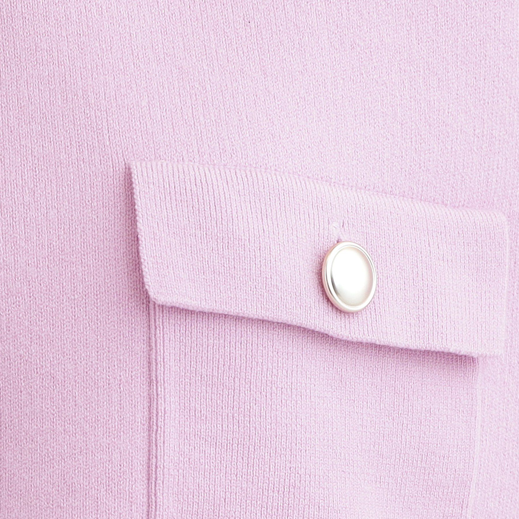 SHOO･LA･RUE「【洗濯機可/S-LL】金ボタンがアクセント ニットカーディガン」|カーディガン|