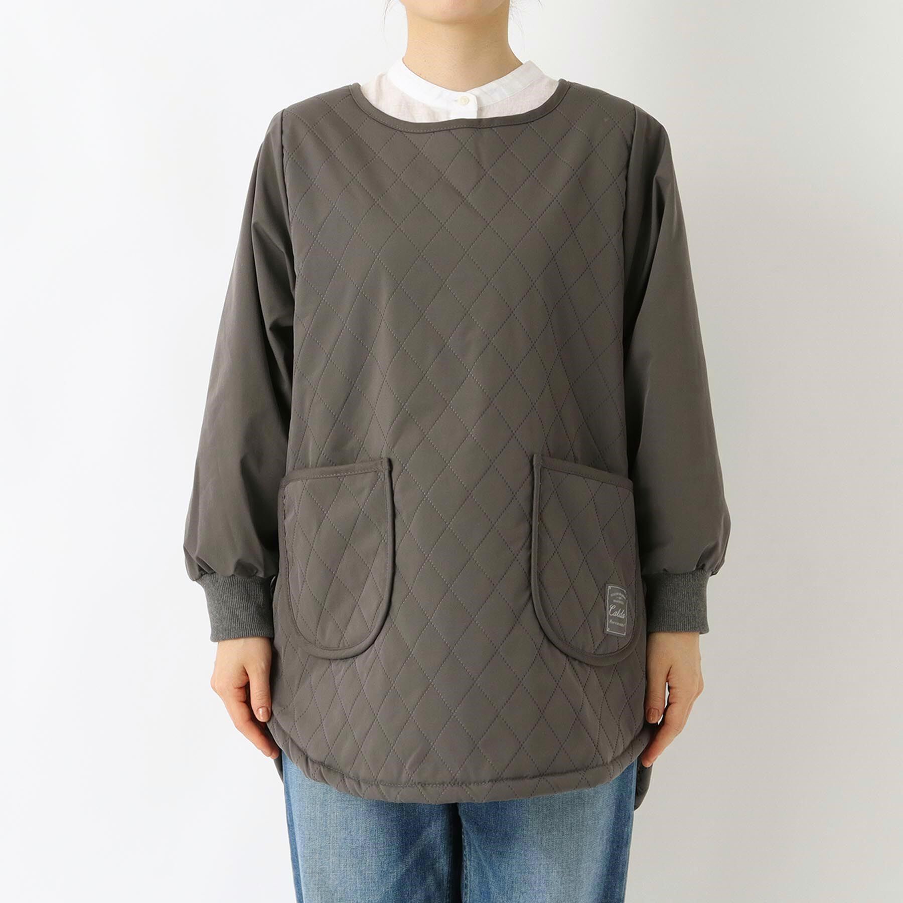 212 KITCHEN STORE「カリダ 裏ボア割烹着 CH」|食器・キッチングッズ|