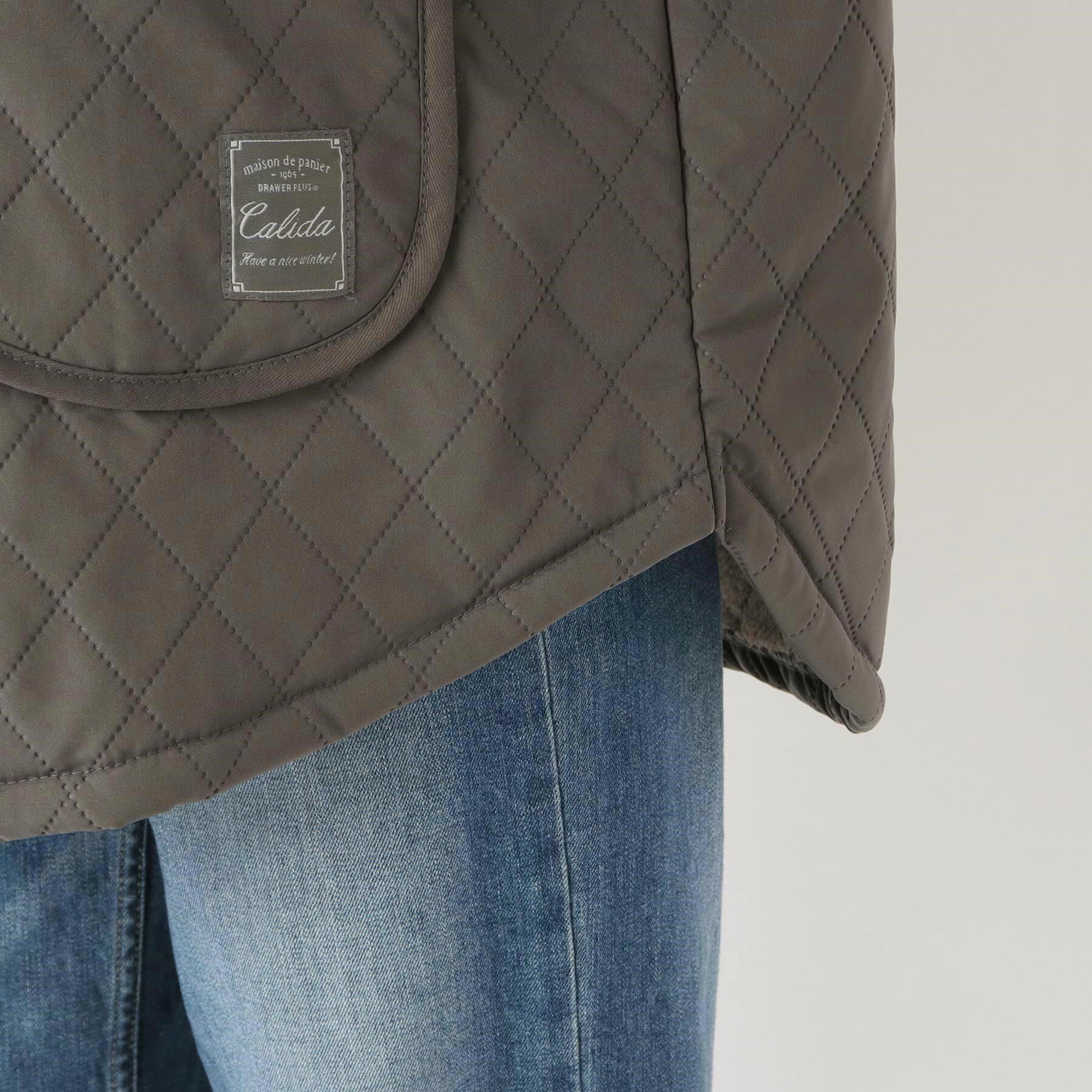 212 KITCHEN STORE「カリダ 裏ボア割烹着 CH」|食器・キッチングッズ|