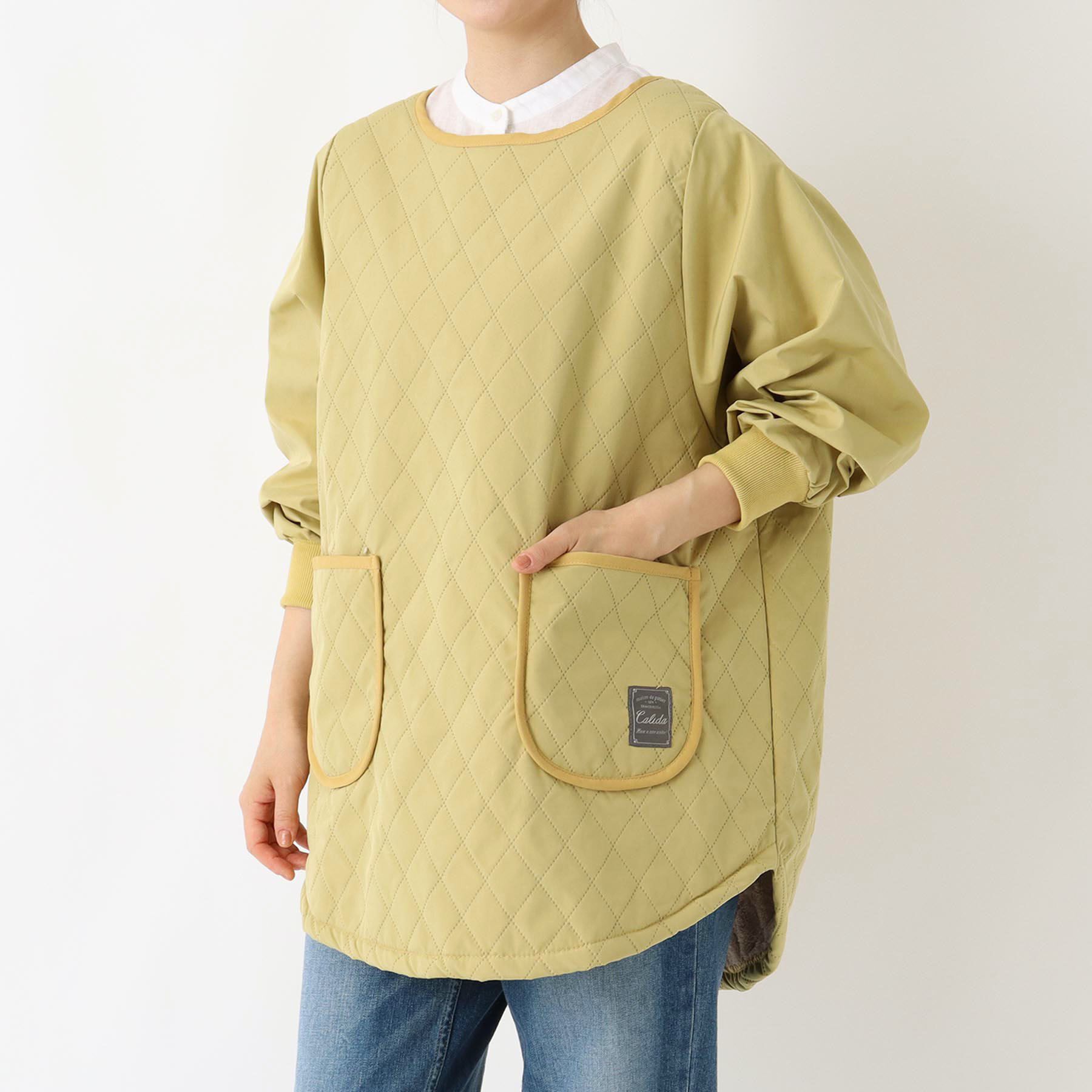 212 KITCHEN STORE「カリダ 裏ボア割烹着 YE」|食器・キッチングッズ|その他