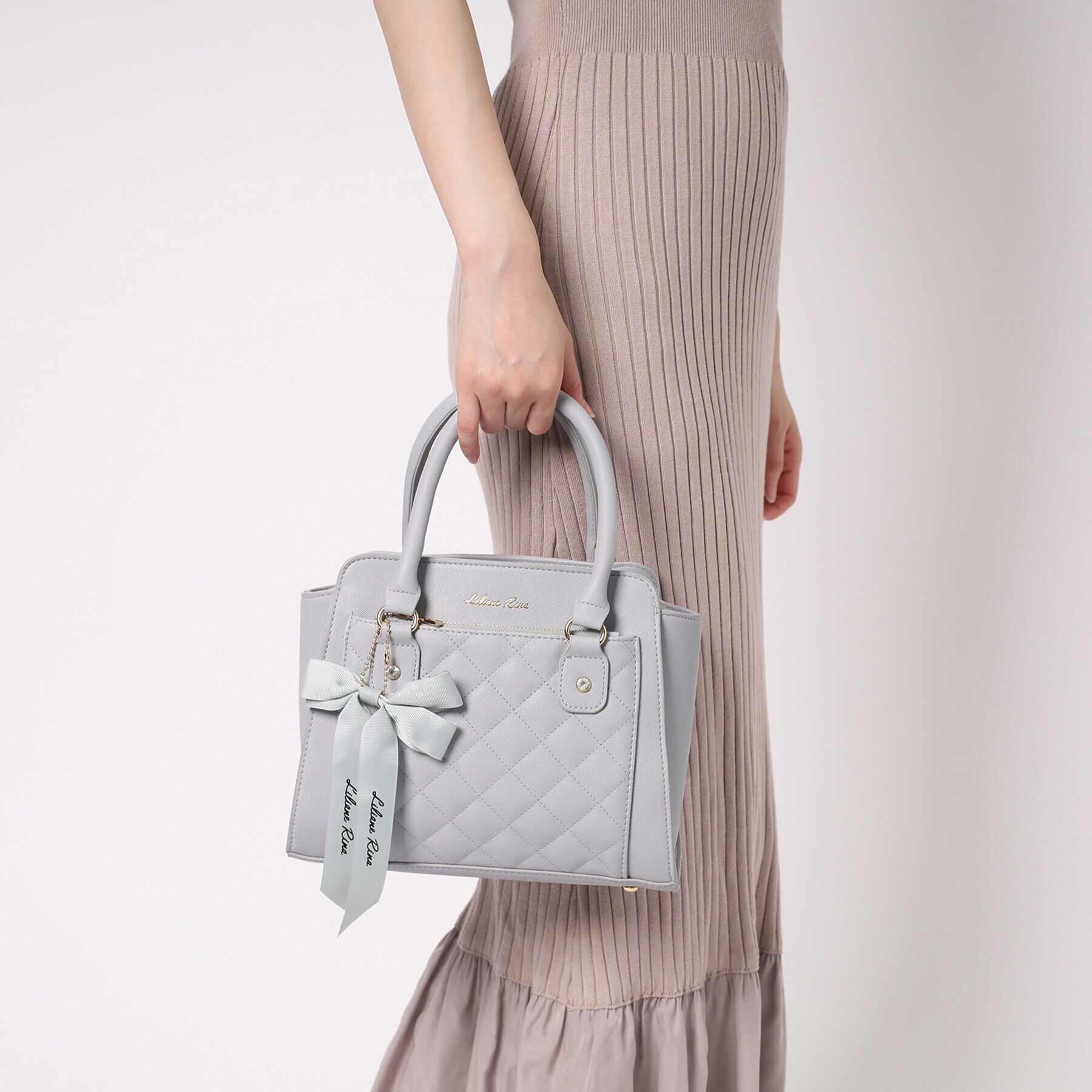 Ober Tashe「キルティングポケット2WAYボストン」|ボストンバッグ|