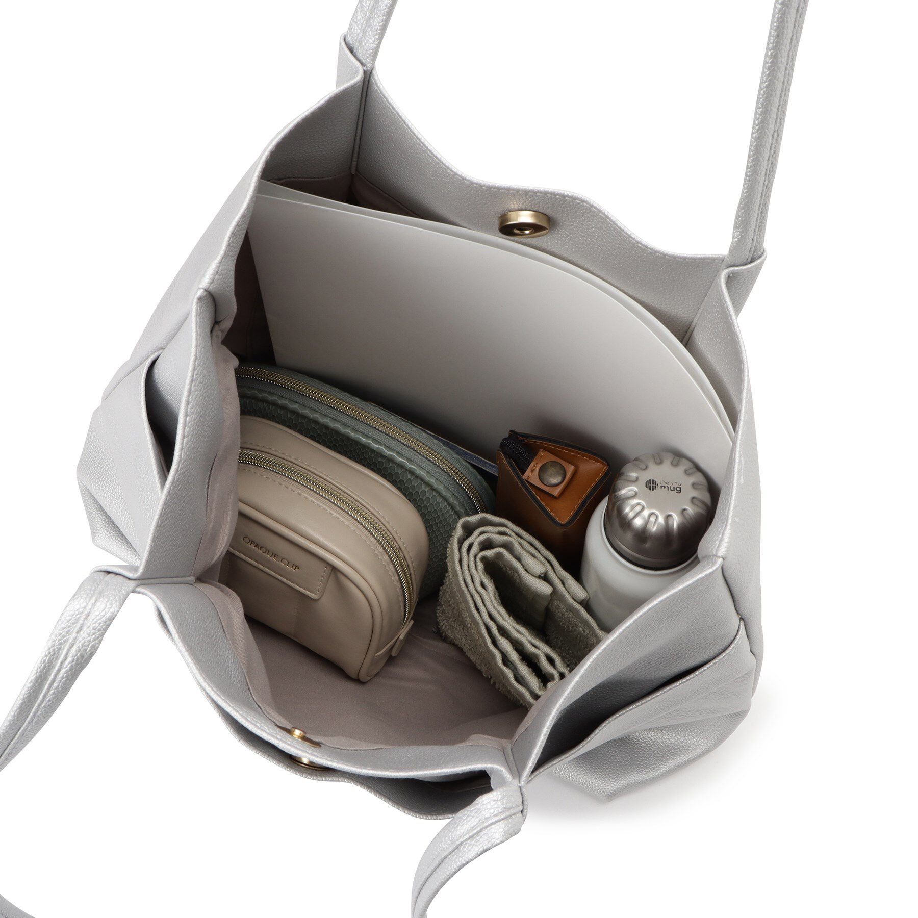 Ober Tashe「【新生活・新学期】シンプルタックトート」|トートバッグ|