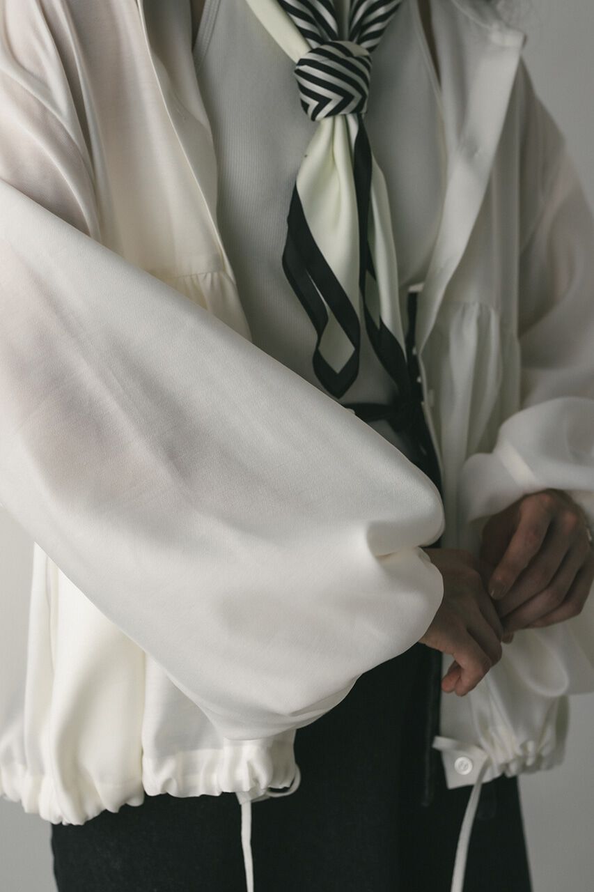 STYLEMIXER「シアーギャザーフードシャツブルゾン」|その他|