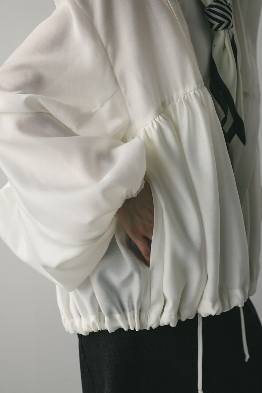 STYLEMIXER「シアーギャザーフードシャツブルゾン」|その他|