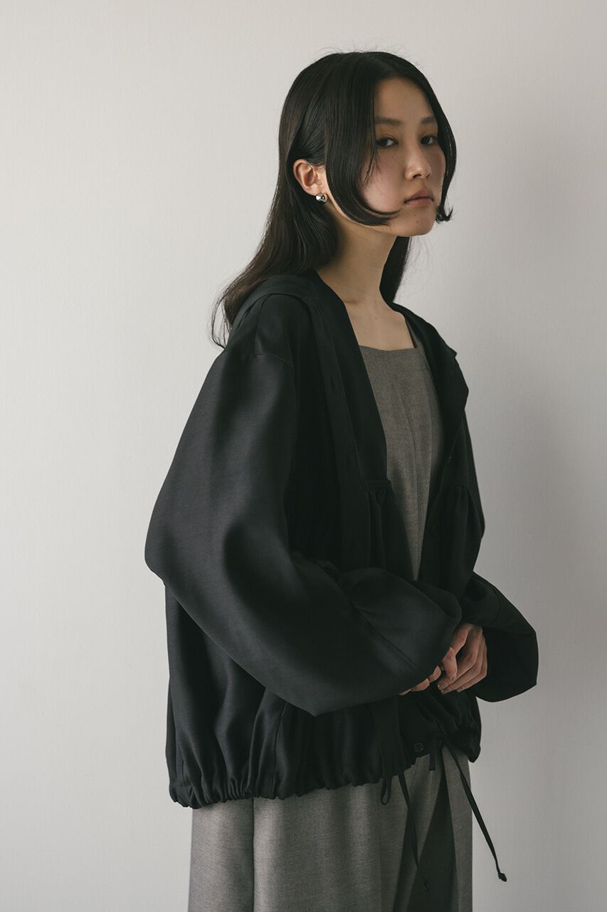 STYLEMIXER「シアーギャザーフードシャツブルゾン」|その他|