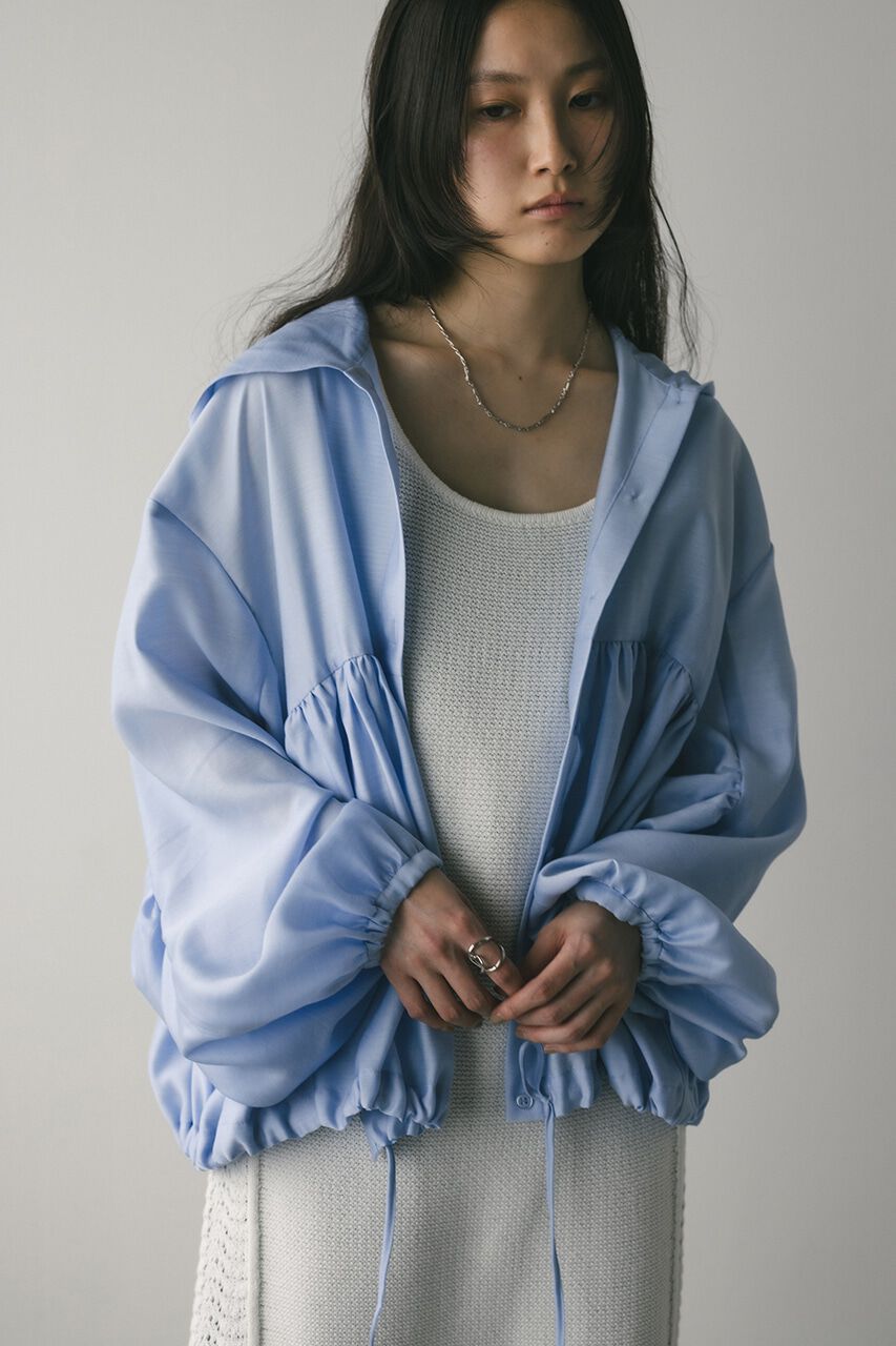 STYLEMIXER「シアーギャザーフードシャツブルゾン」|その他|