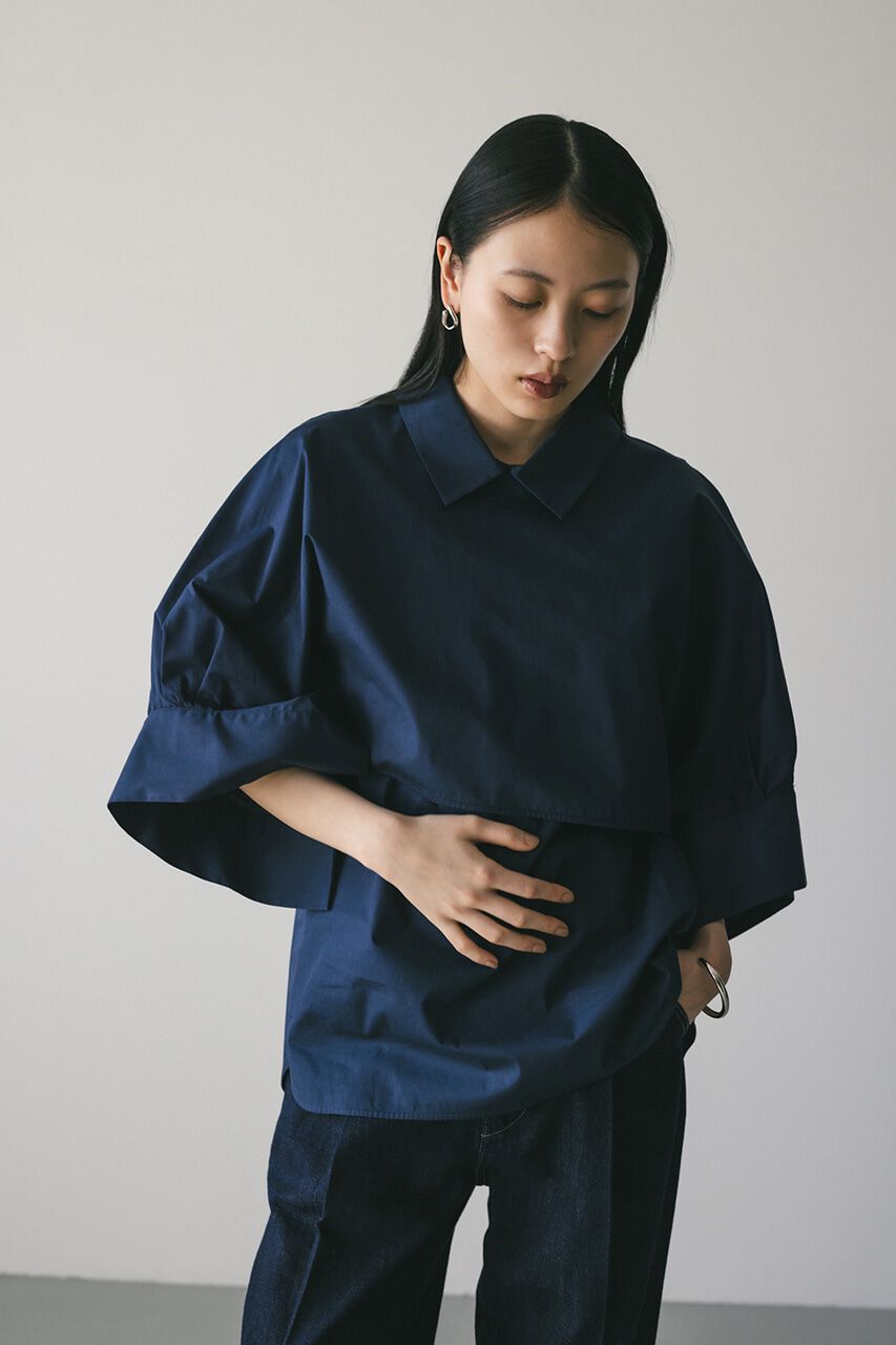 STYLEMIXER「ワイドカフレイヤーブラウス」|シャツ・ブラウス|