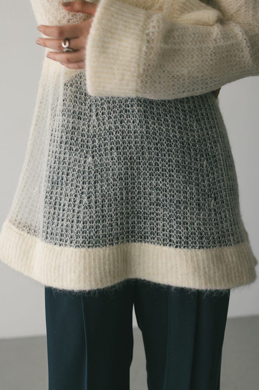 STYLEMIXER「シュガーモヘアルーズニット」|ニット・セーター|