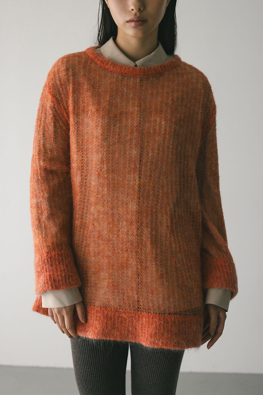 STYLEMIXER「シュガーモヘアルーズニット」|ニット・セーター|