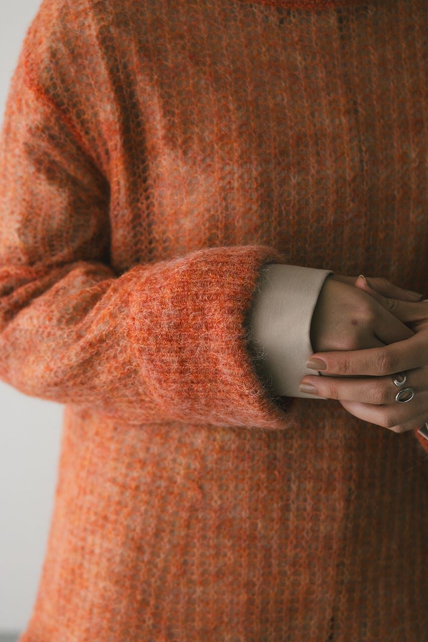 STYLEMIXER「シュガーモヘアルーズニット」|ニット・セーター|