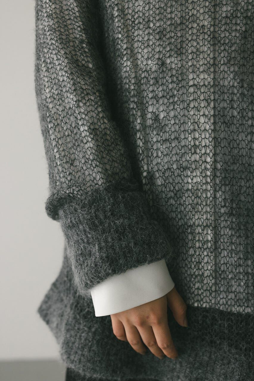 STYLEMIXER「シュガーモヘアルーズニット」|ニット・セーター|