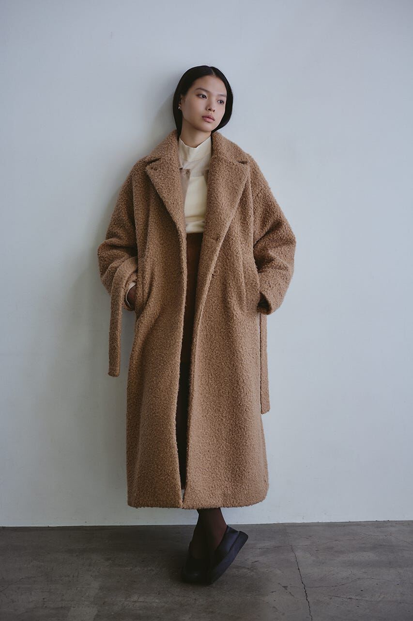 STYLEMIXER「ブークレーベルトロングコート」|その他|